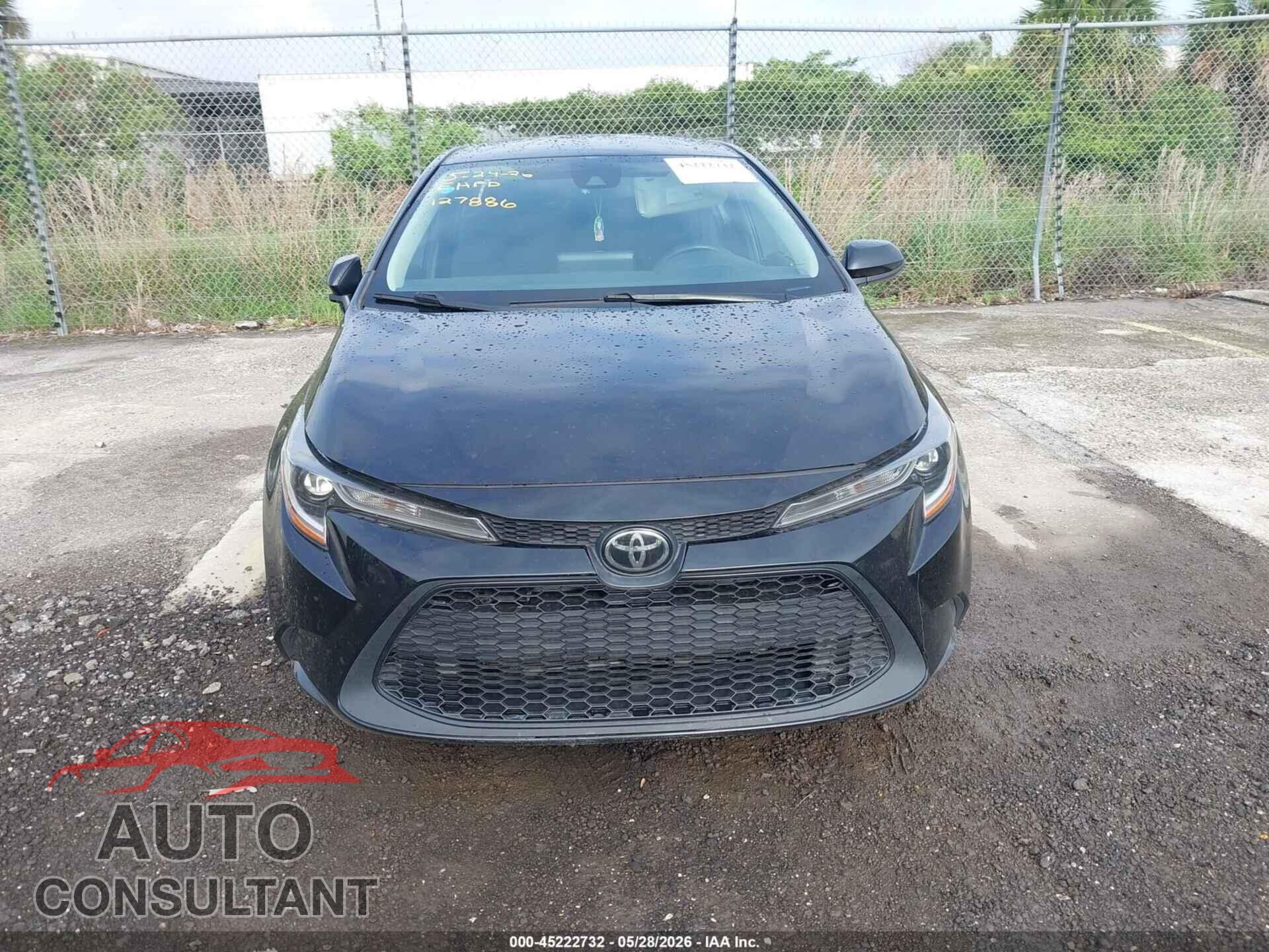 TOYOTA COROLLA 2022 - 5YFEPMAE3NP361254