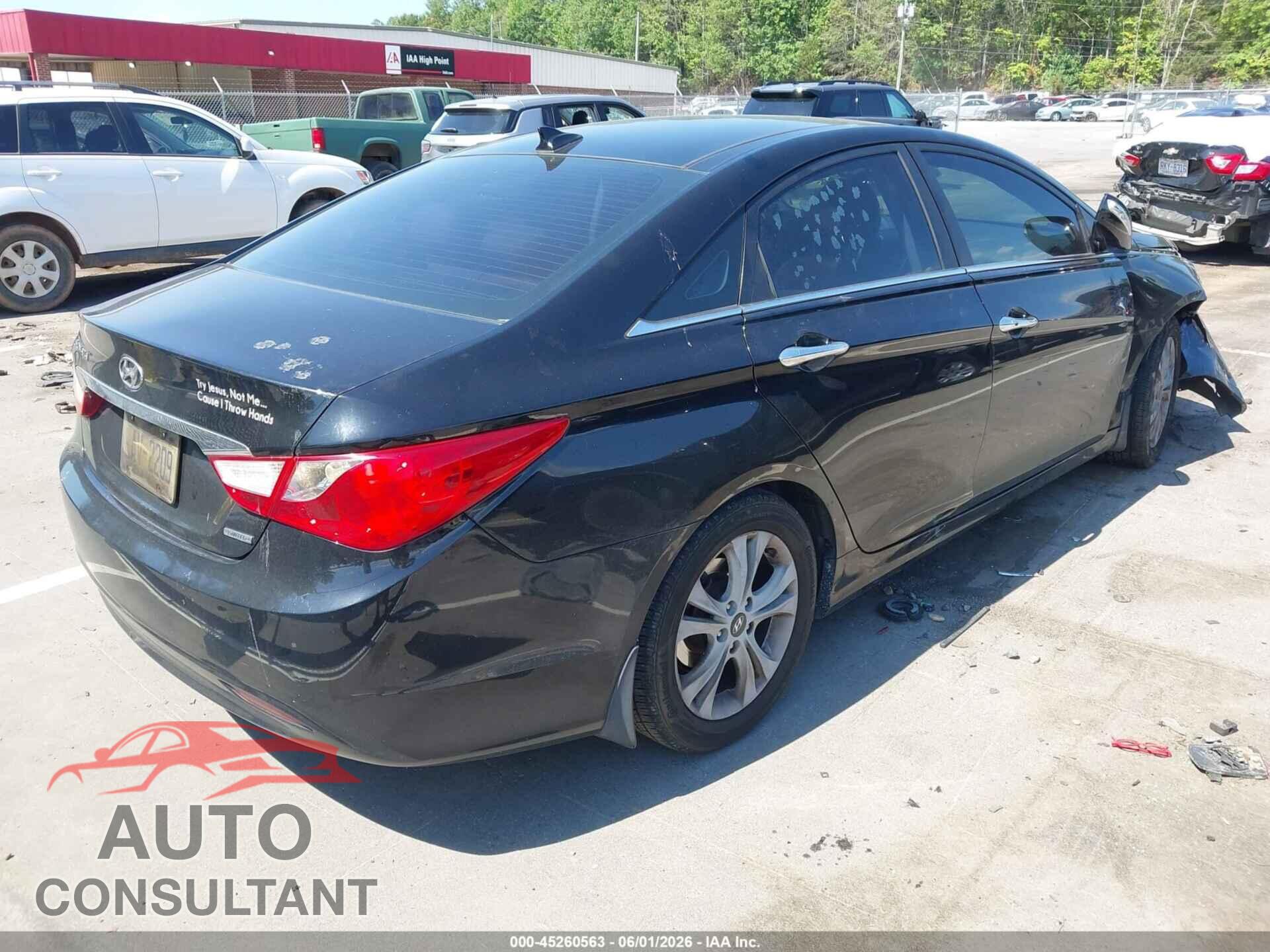HYUNDAI SONATA 2012 - 5NPEC4AC9CH389113