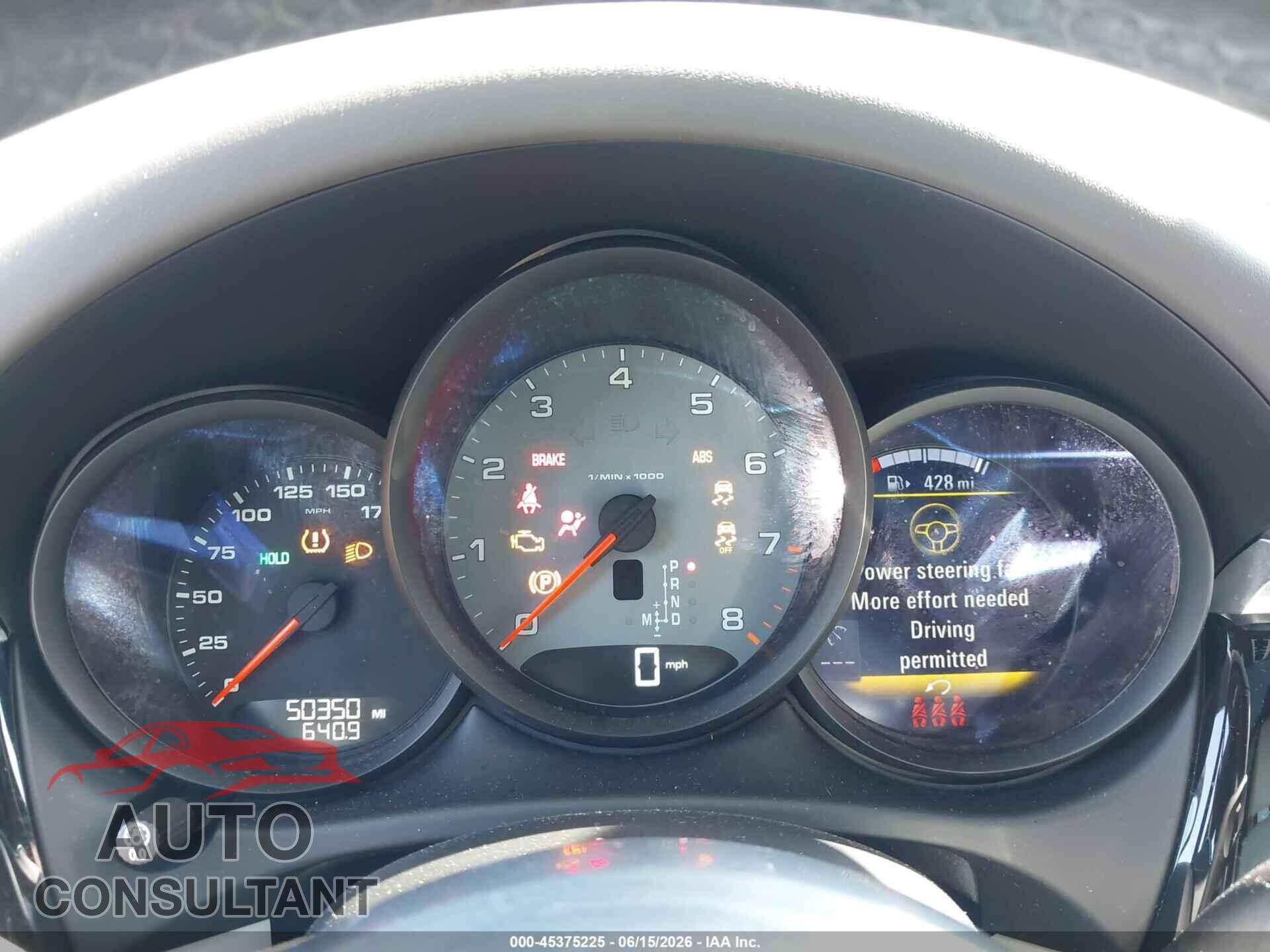 PORSCHE MACAN 2021 - WP1AB2A55MLB38012