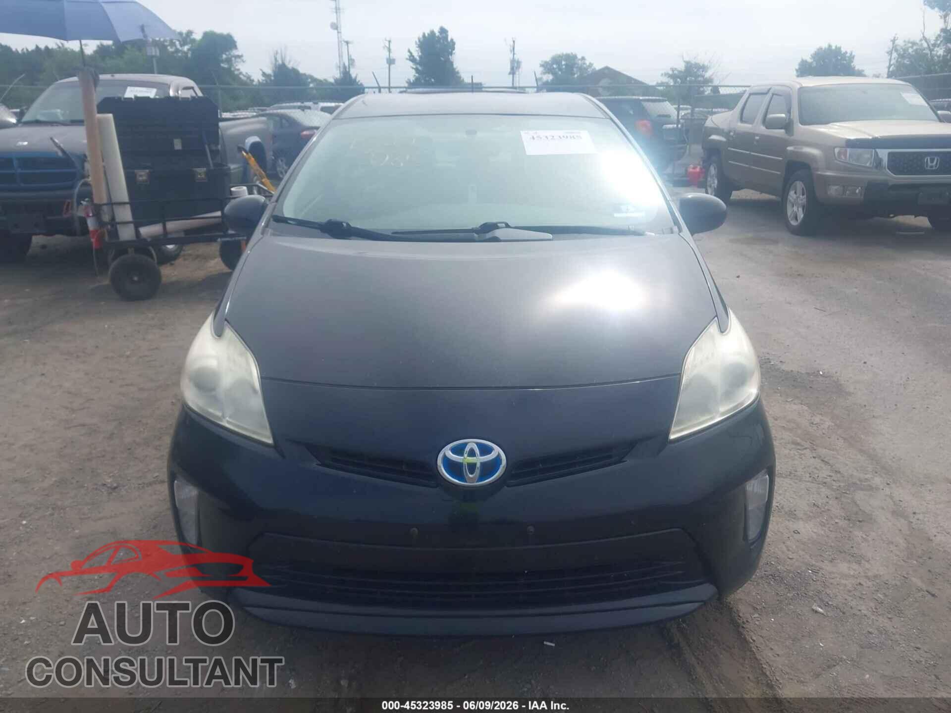 TOYOTA PRIUS 2013 - JTDKN3DU7D5577805
