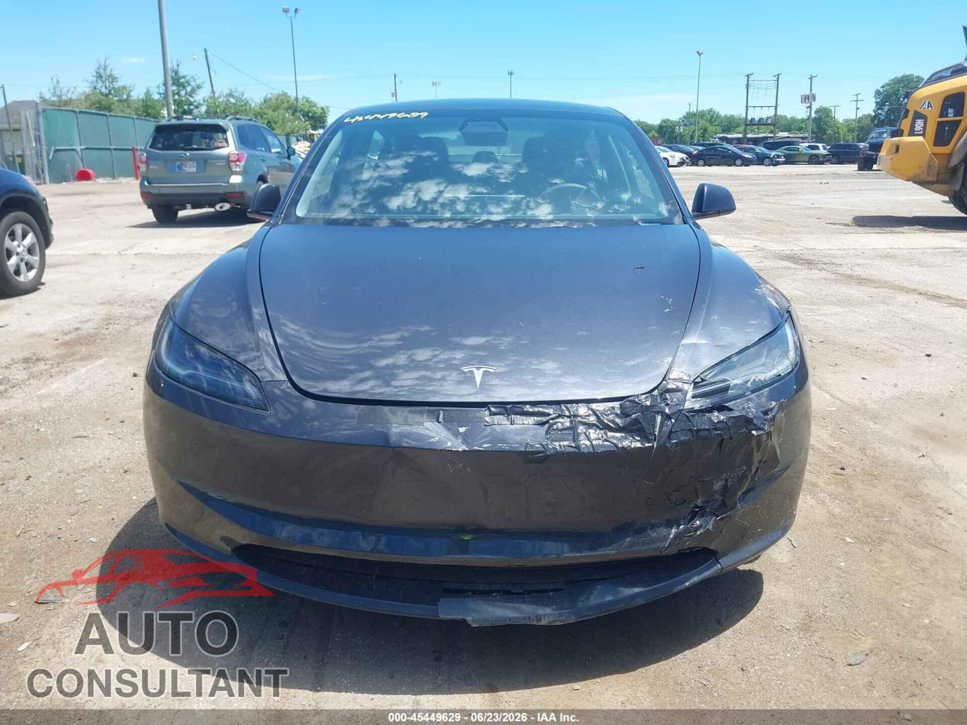 TESLA MODEL 3 2025 - 5YJ3E1EA1SF934016