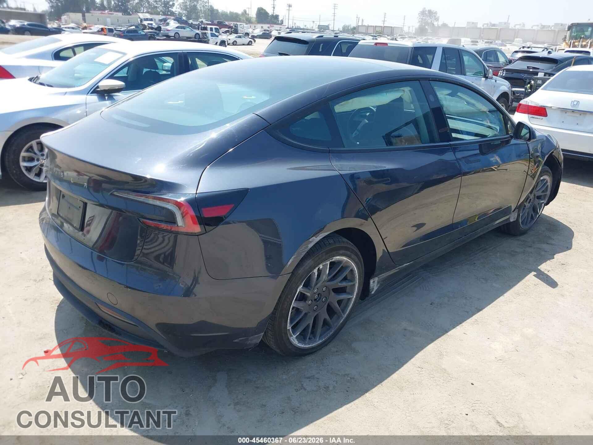 TESLA MODEL 3 2025 - 5YJ3E1EA4SF055416