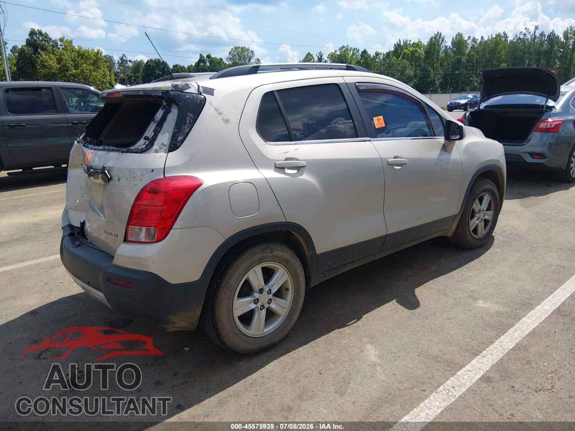 CHEVROLET TRAX 2016 - 3GNCJLSB1GL221122