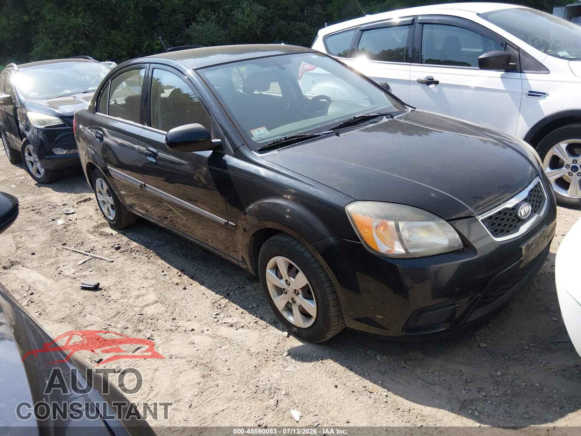 KIA RIO 2010 - KNADH4A34A6655672