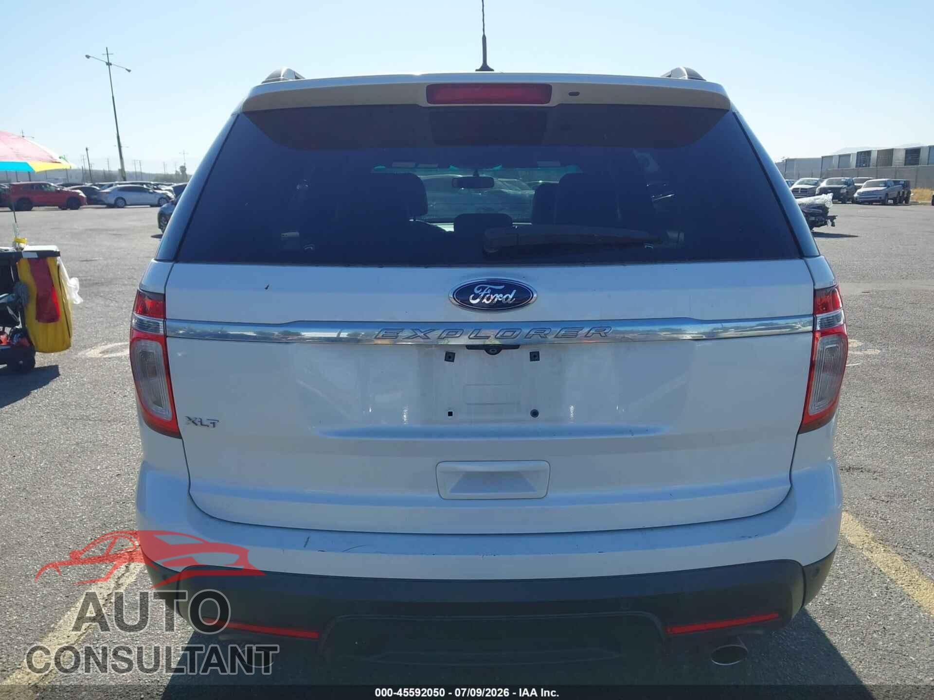 FORD EXPLORER 2012 - 1FMHK7D87CGB02294