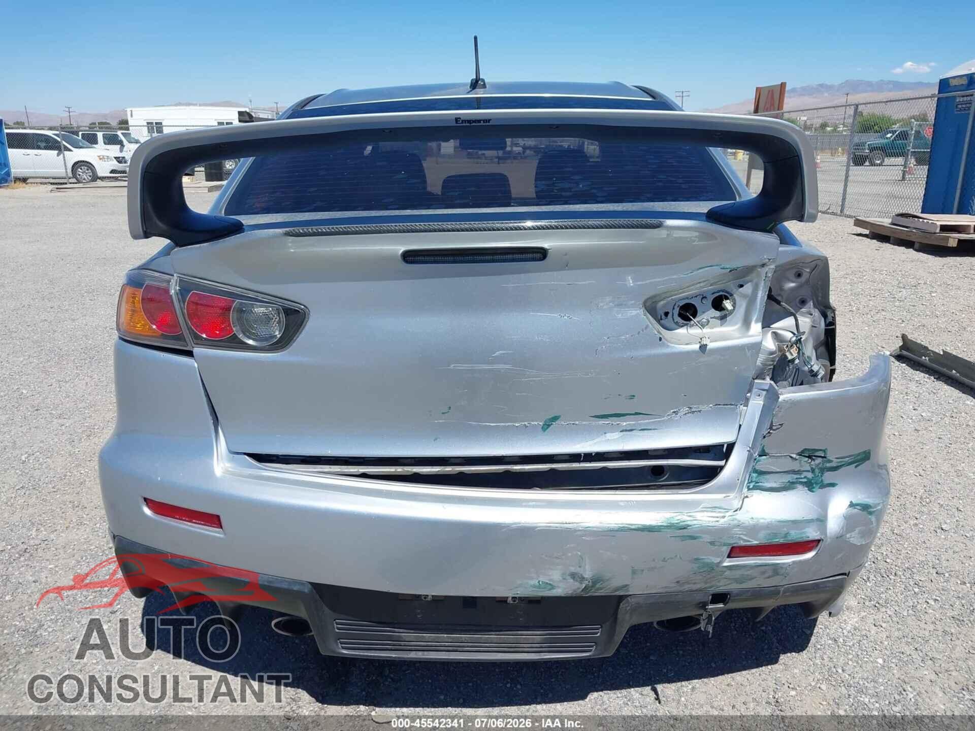 MITSUBISHI LANCER EVOLUTION 2015 - JA32W8FV8FU006606