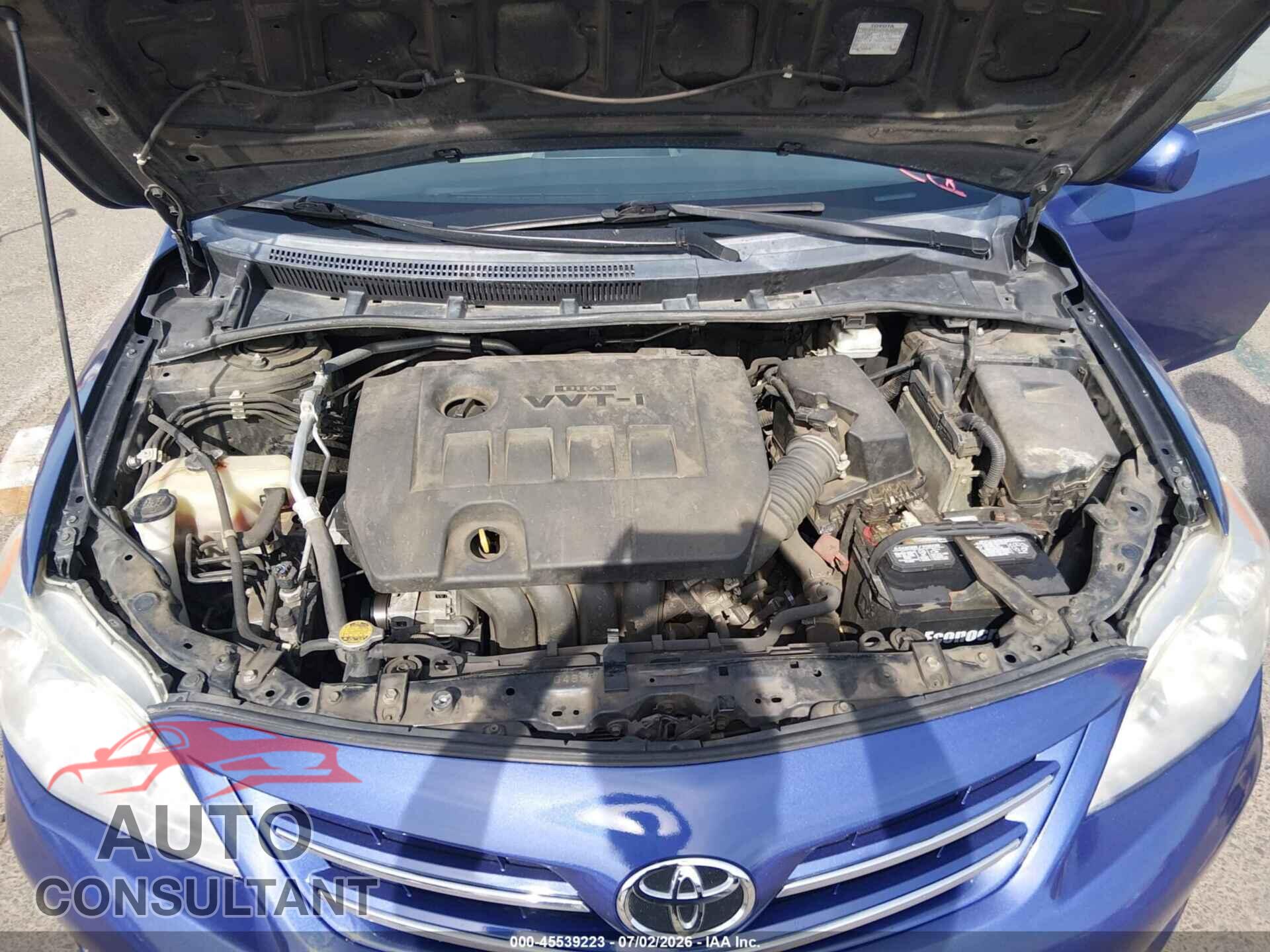 TOYOTA COROLLA 2013 - 5YFBU4EE6DP205570