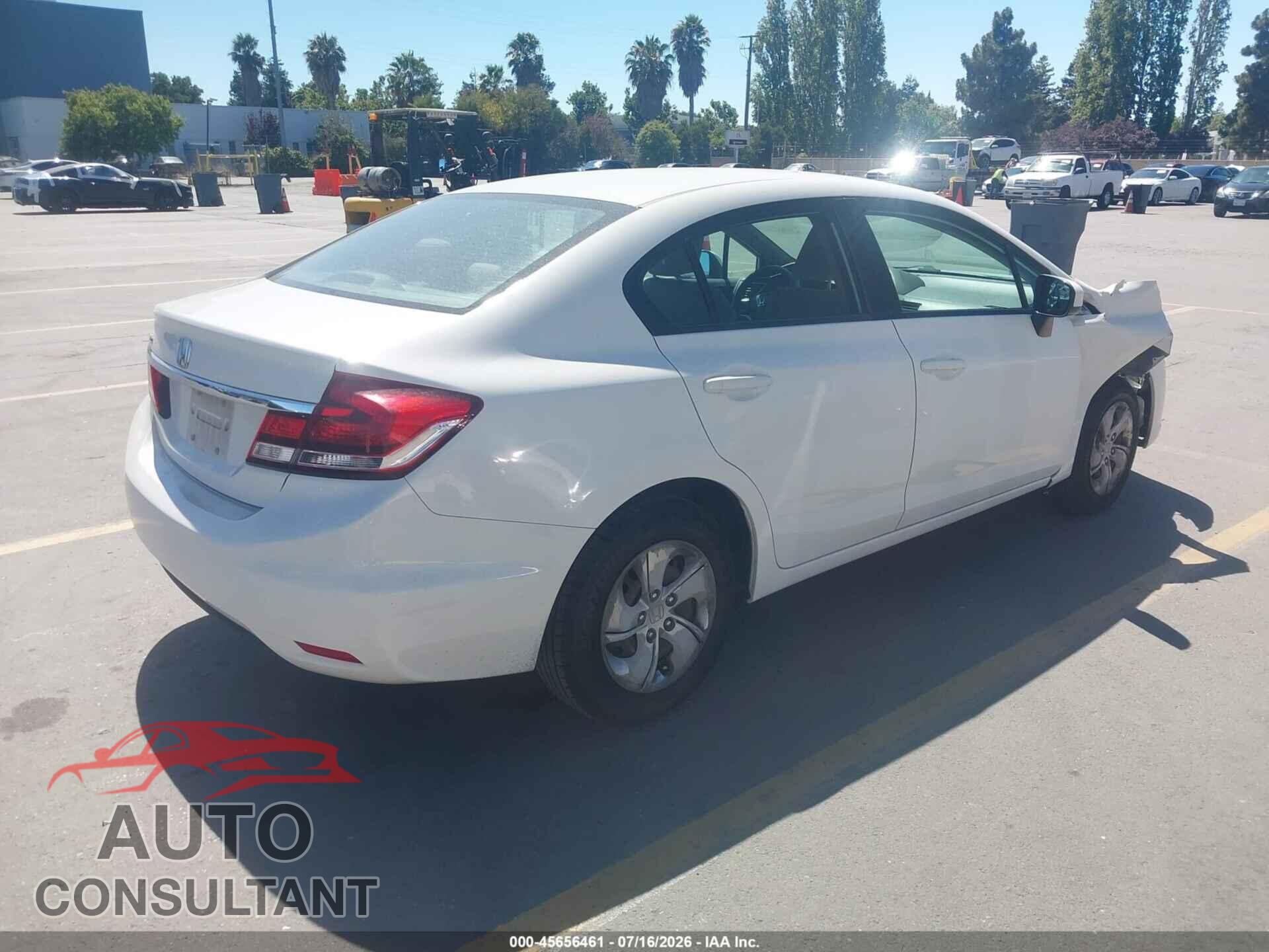 HONDA CIVIC 2014 - 19XFB2F50EE204430