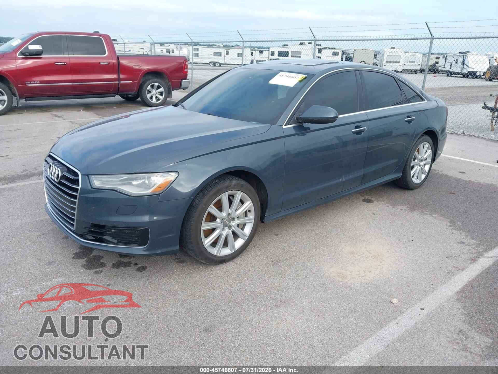 AUDI A6 2016 - WAUGFAFC3GN021911
