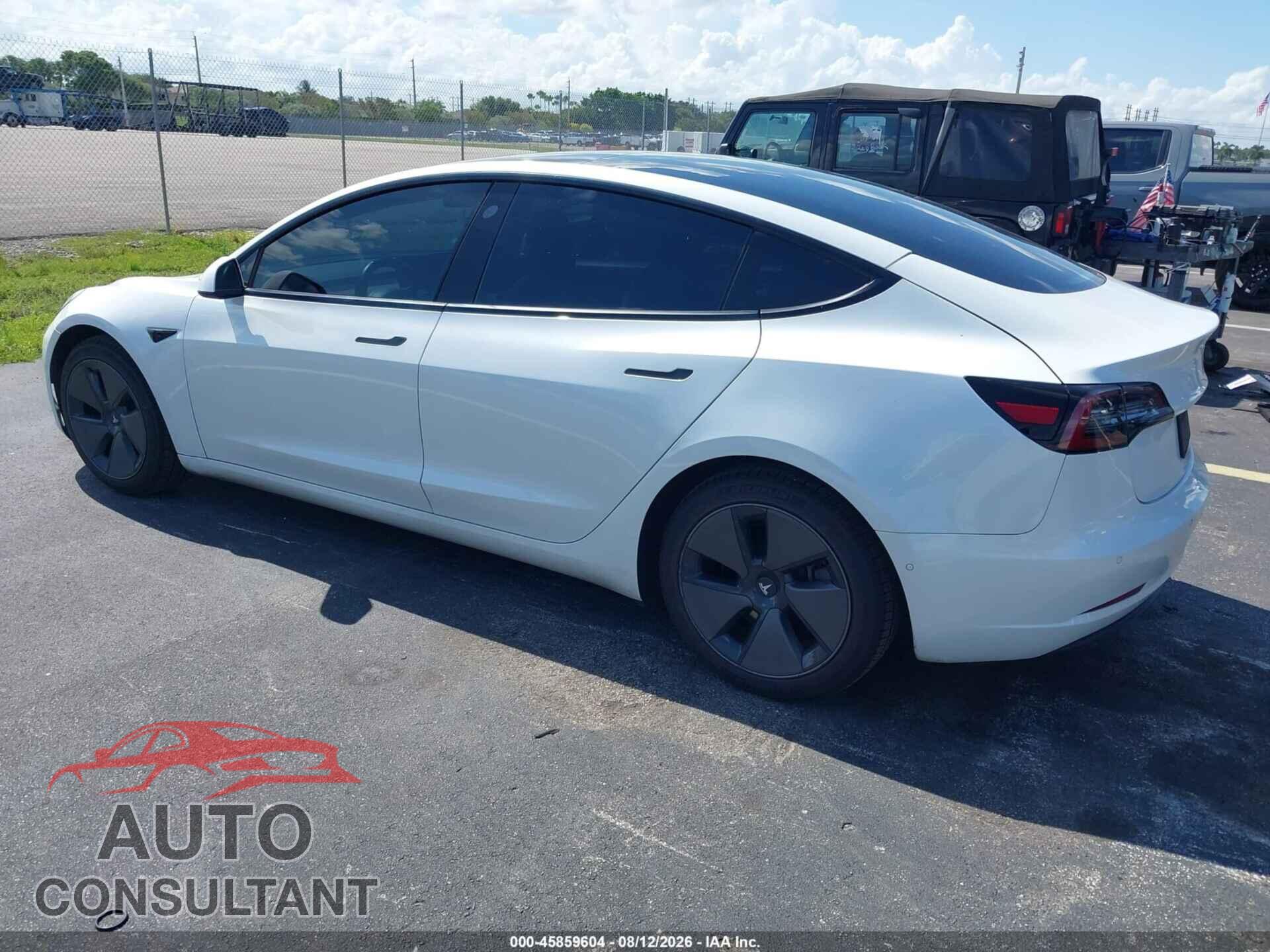 TESLA MODEL 3 2021 - 5YJ3E1EA4MF854342