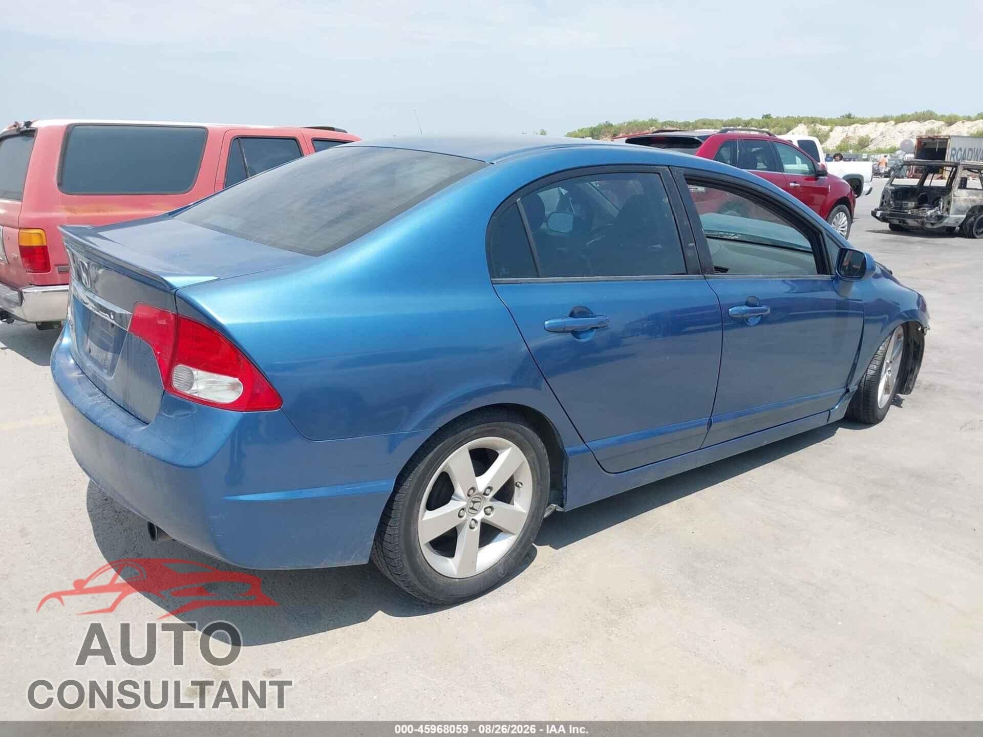 HONDA CIVIC 2011 - 2HGFA1F66BH539800