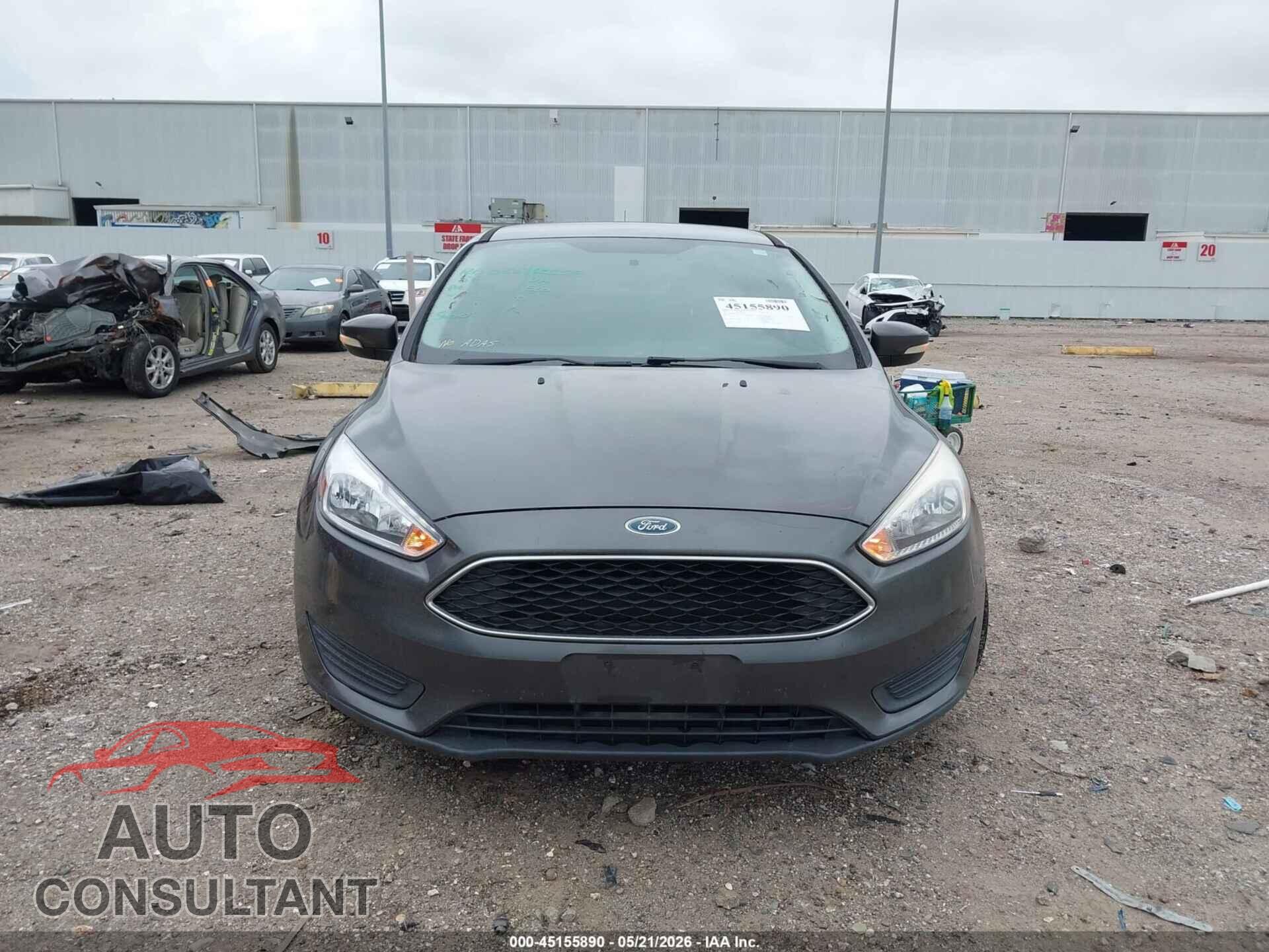FORD FOCUS 2017 - 1FADP3F26HL347341