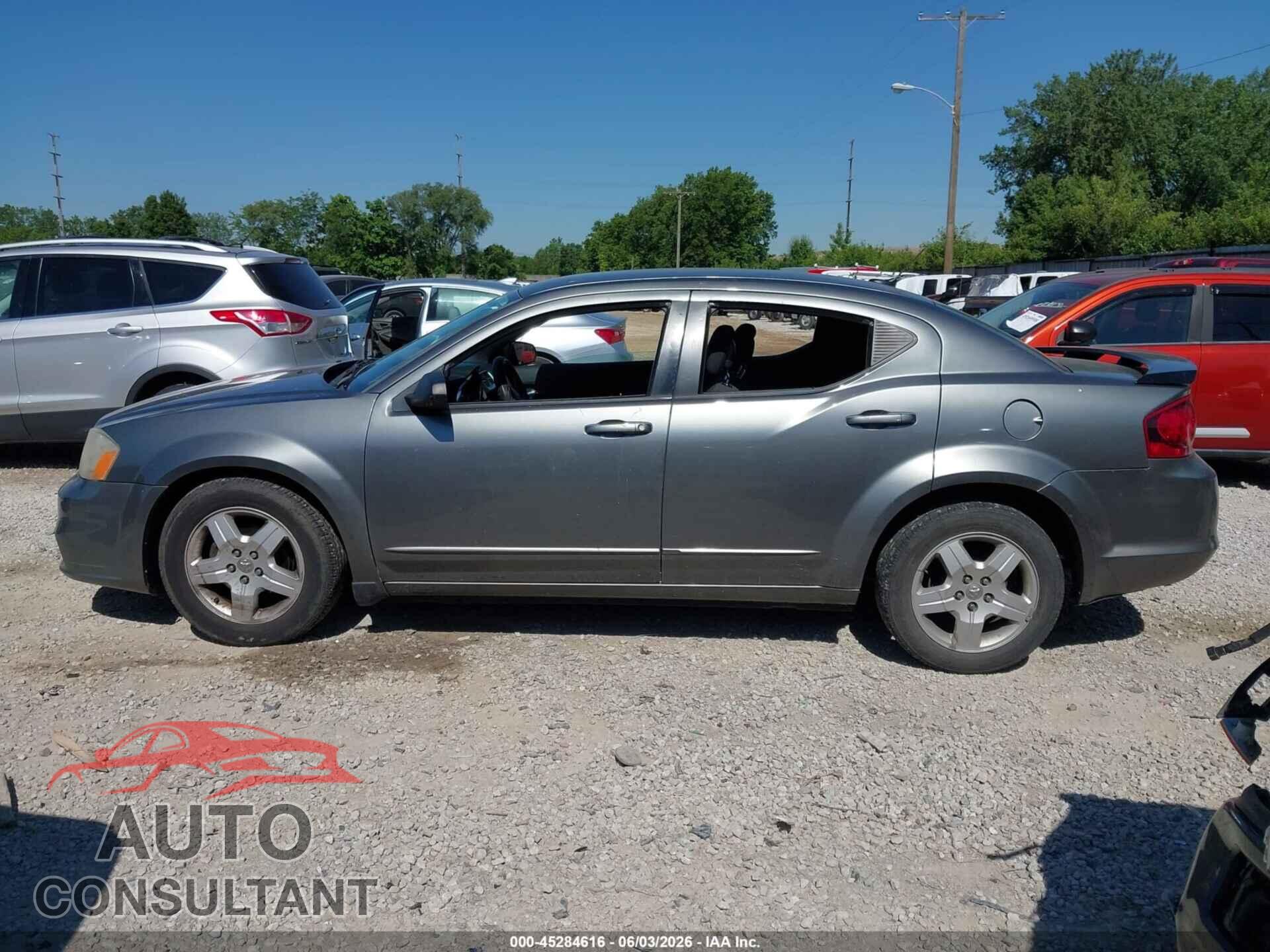 DODGE AVENGER 2012 - 1C3CDZAG3CN309247