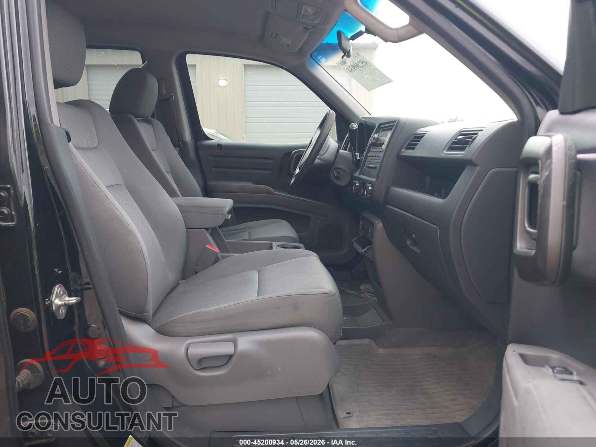 HONDA RIDGELINE 2010 - 5FPYK1F24AB002338