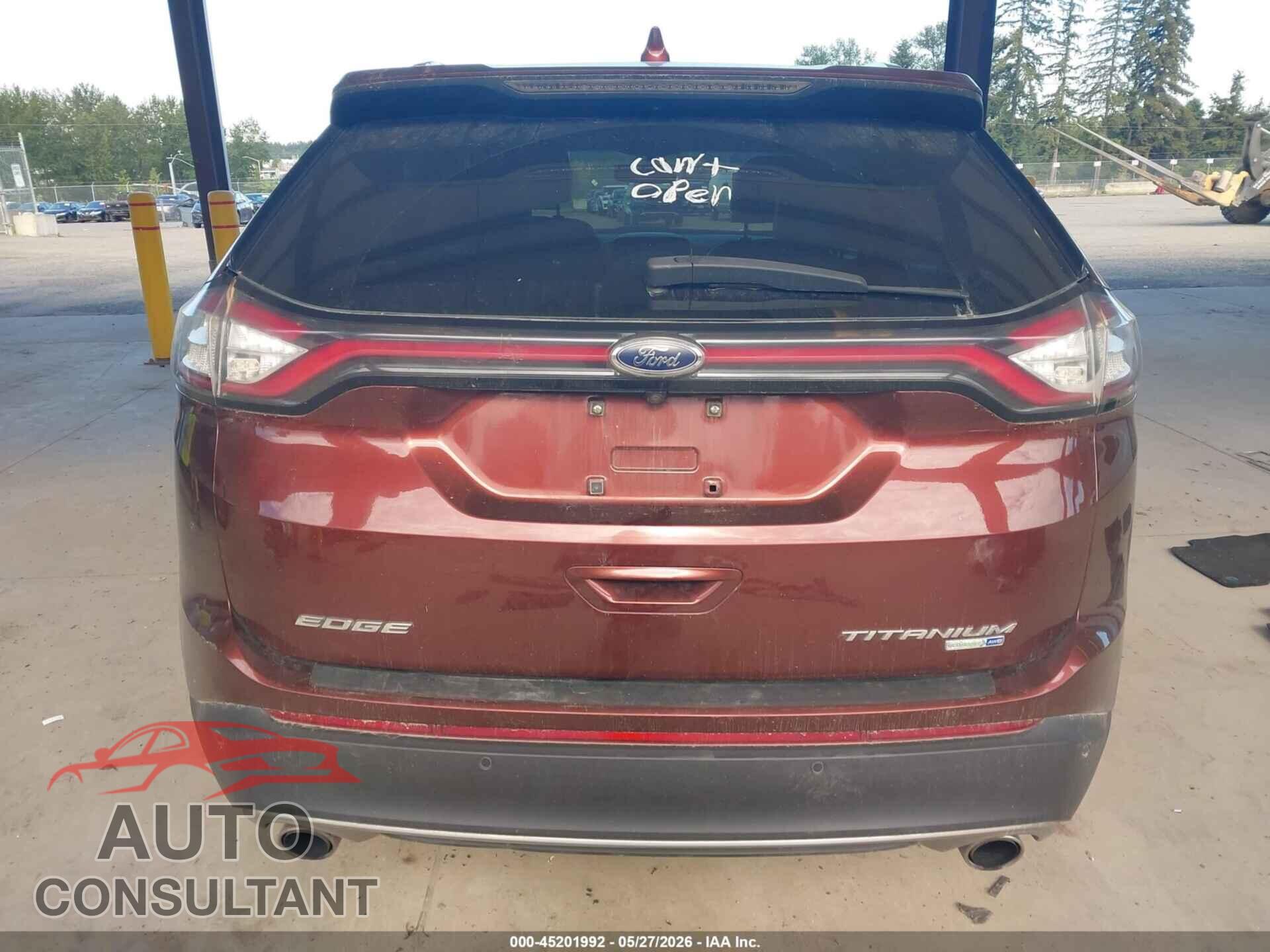 FORD EDGE 2015 - 2FMTK4K93FBB17309