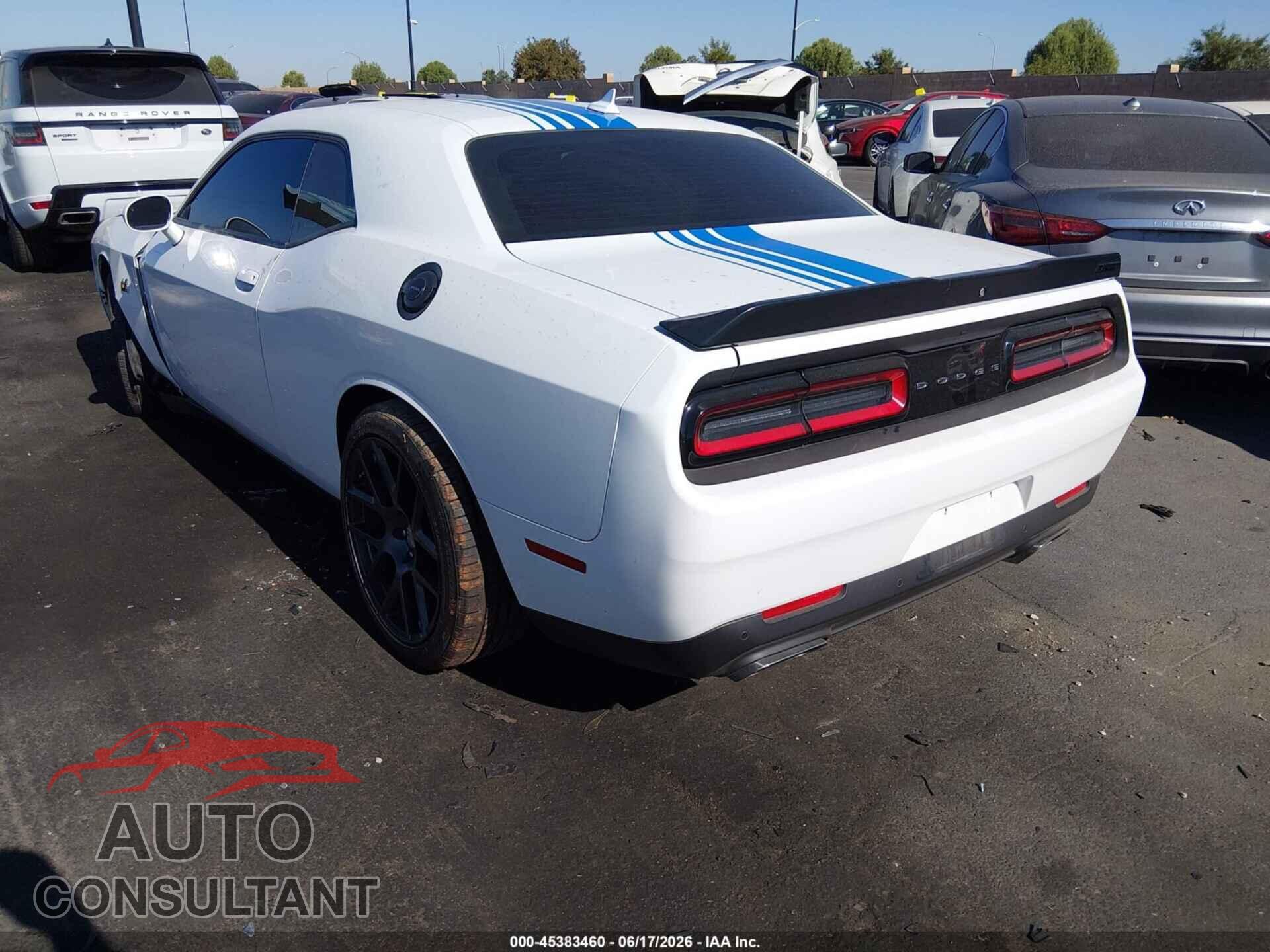 DODGE CHALLENGER 2019 - 2C3CDZFJ6KH749944