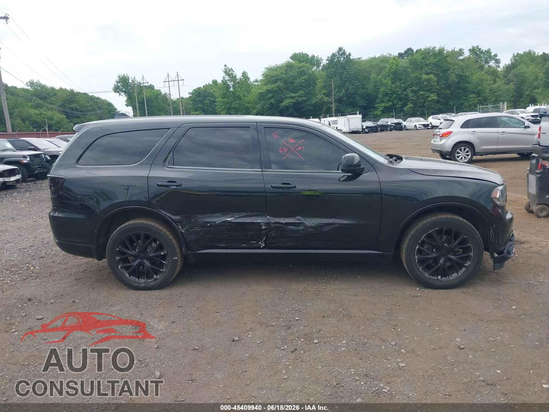 DODGE DURANGO 2015 - 1C4RDJAGXFC737582