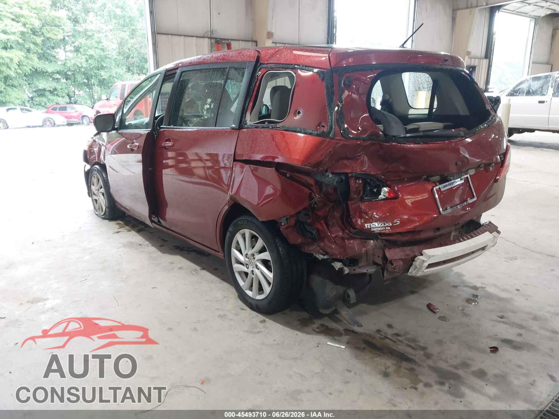 MAZDA MAZDA5 2012 - JM1CW2BL7C0121966
