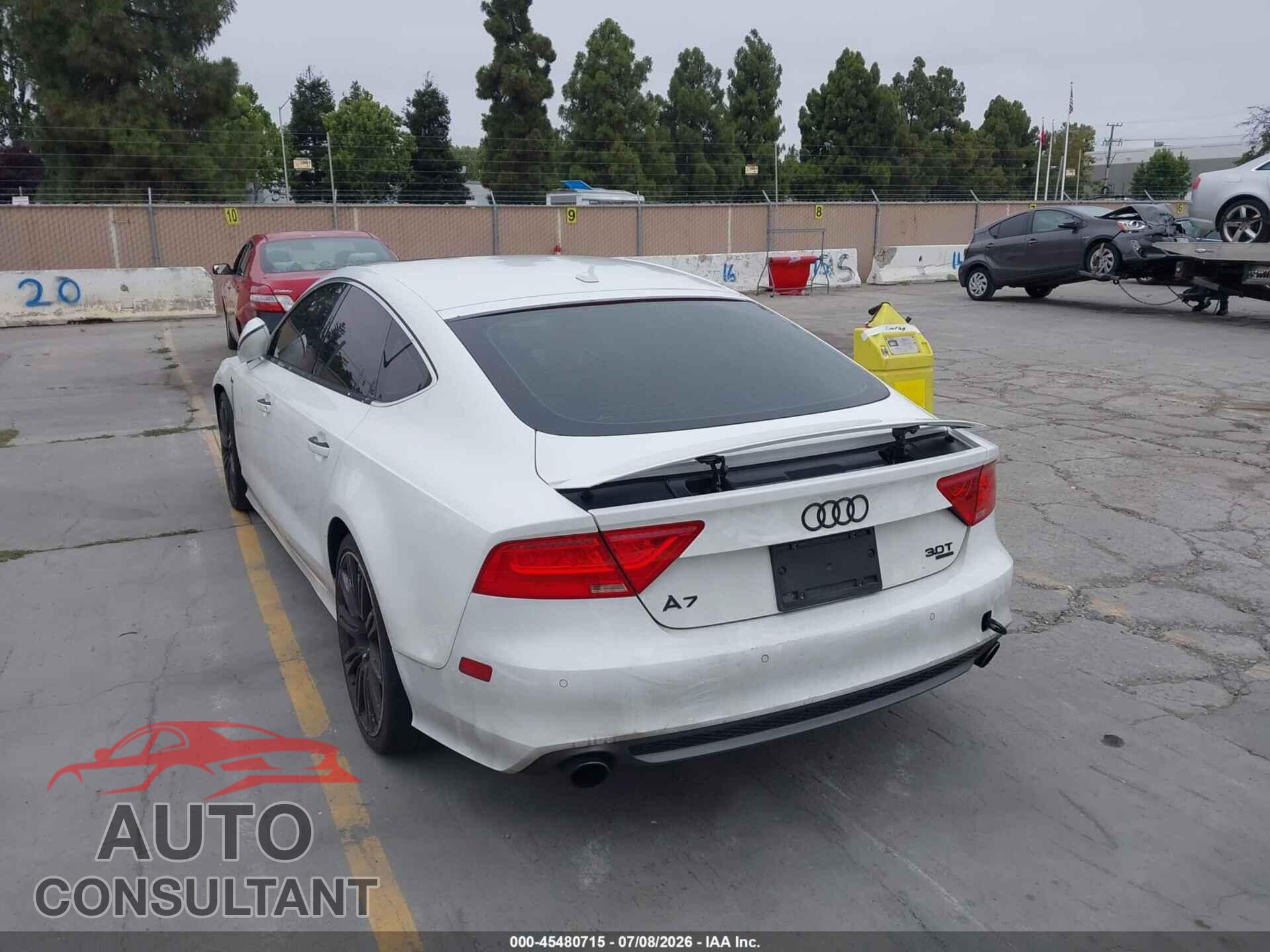 AUDI A7 2012 - WAUSGAFC4CN006402