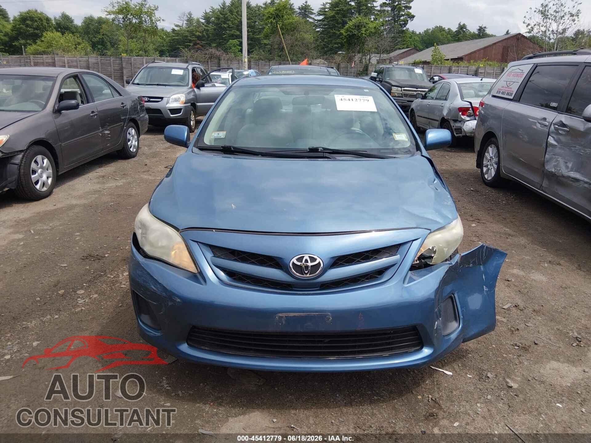TOYOTA COROLLA 2013 - 5YFBU4EE2DP165259
