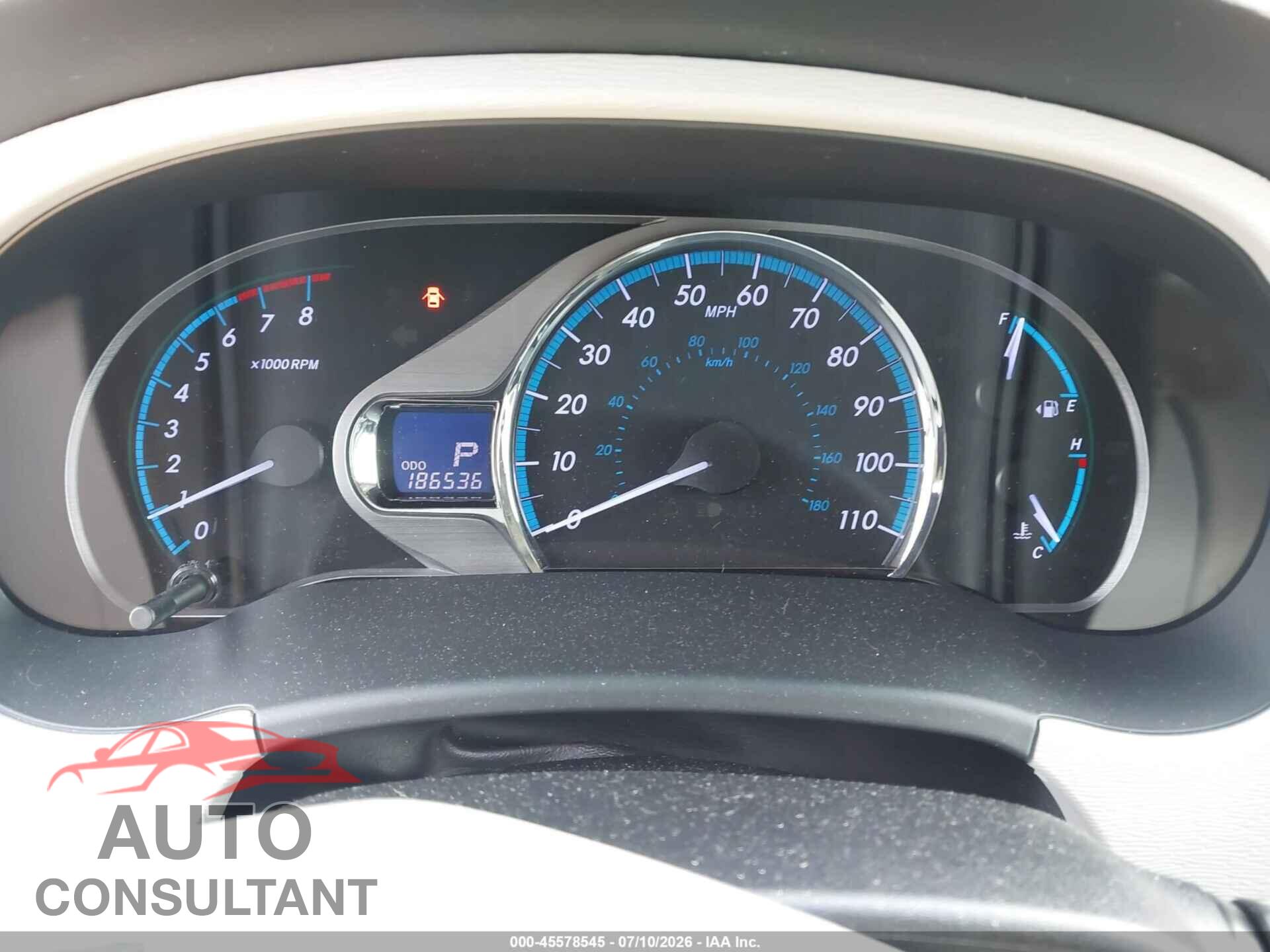 TOYOTA SIENNA 2013 - 5TDDK3DC8DS065053