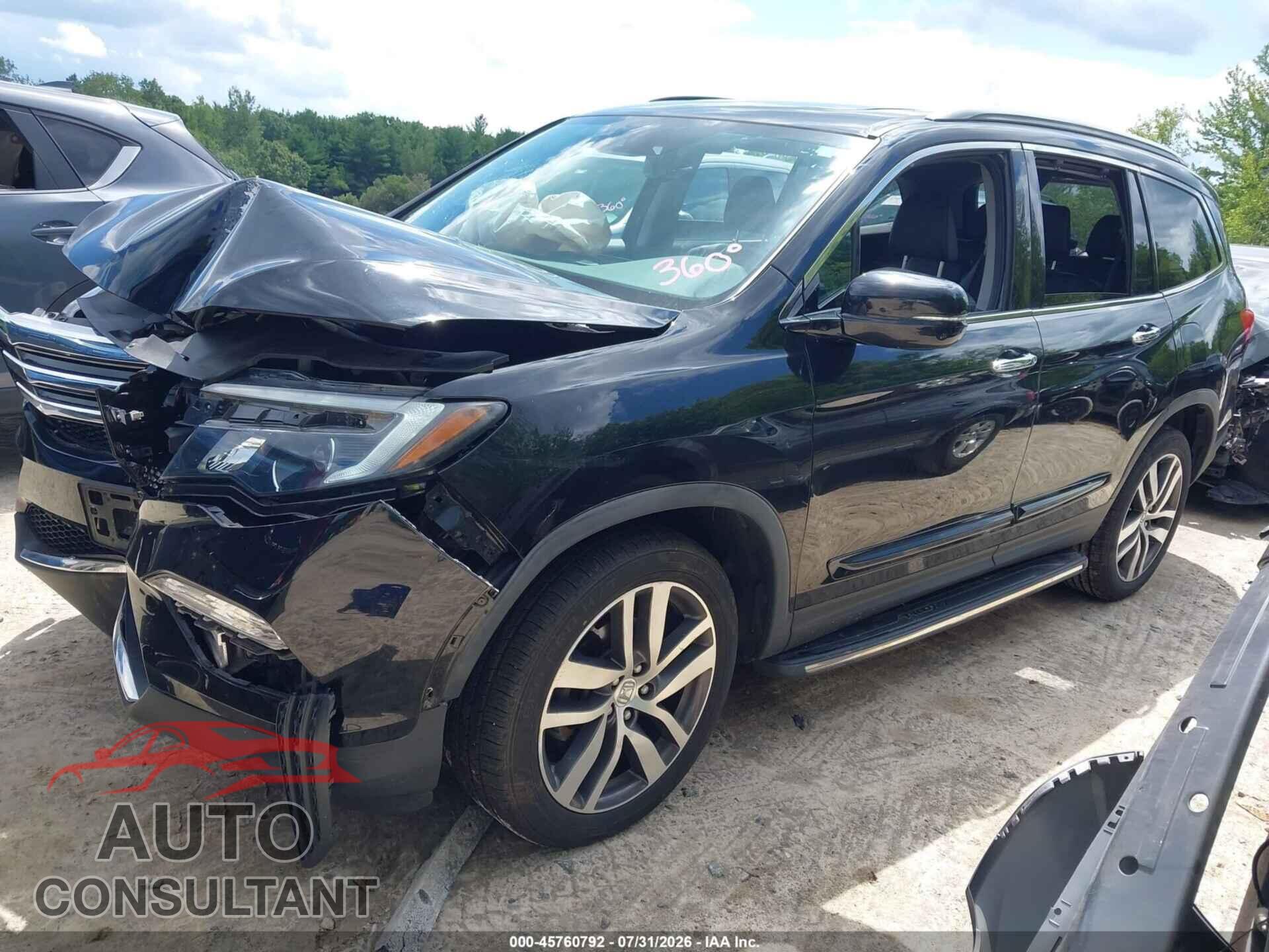 HONDA PILOT 2018 - 5FNYF6H94JB006359