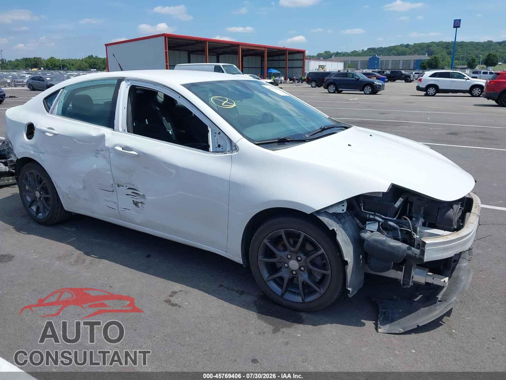 DODGE DART 2015 - 1C3CDFAA7FD421215