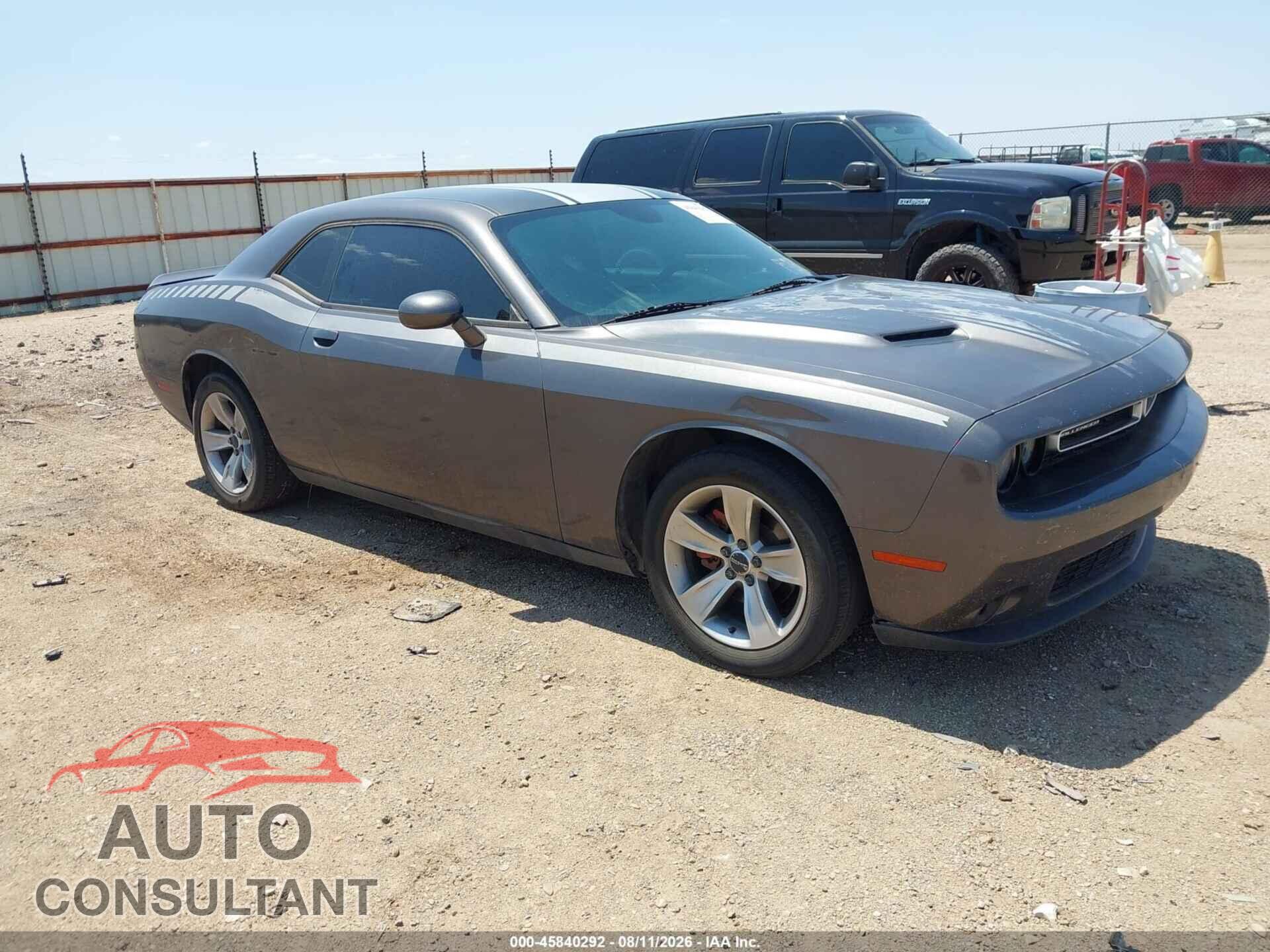 DODGE CHALLENGER 2019 - 2C3CDZAGXKH687542