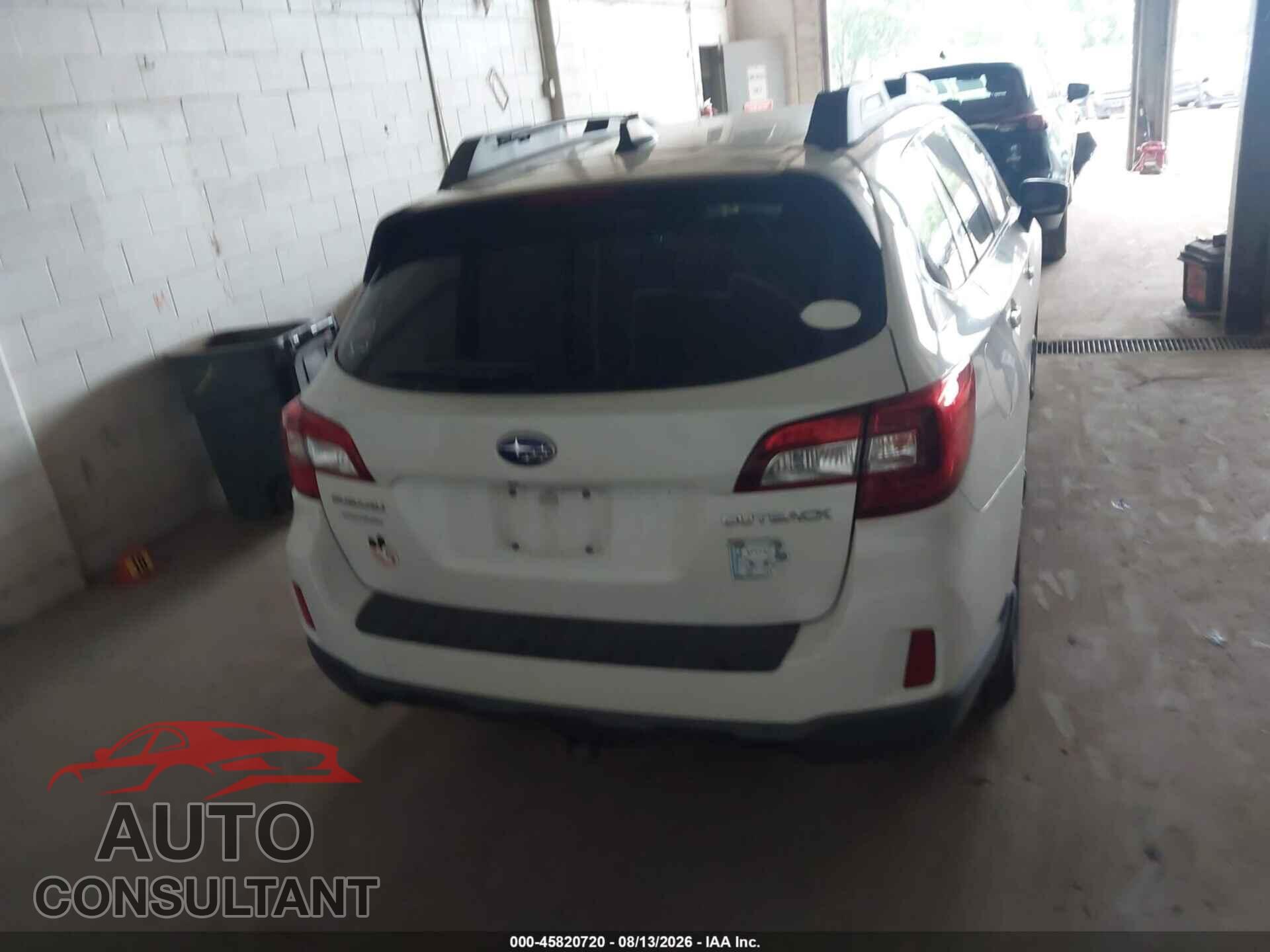 SUBARU OUTBACK 2016 - 4S4BSBCC7G3335491