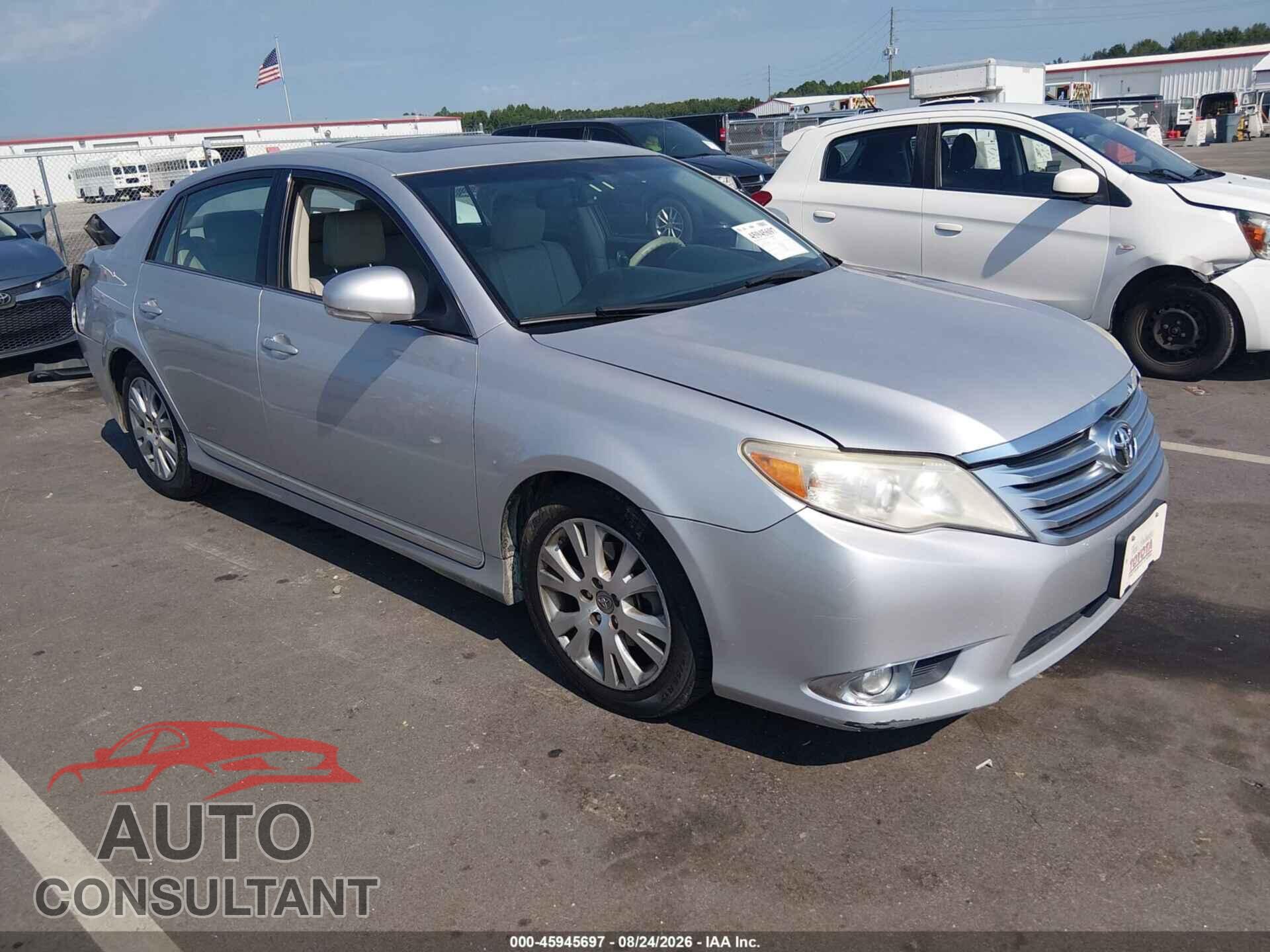 TOYOTA AVALON 2012 - 4T1BK3DB2CU456445