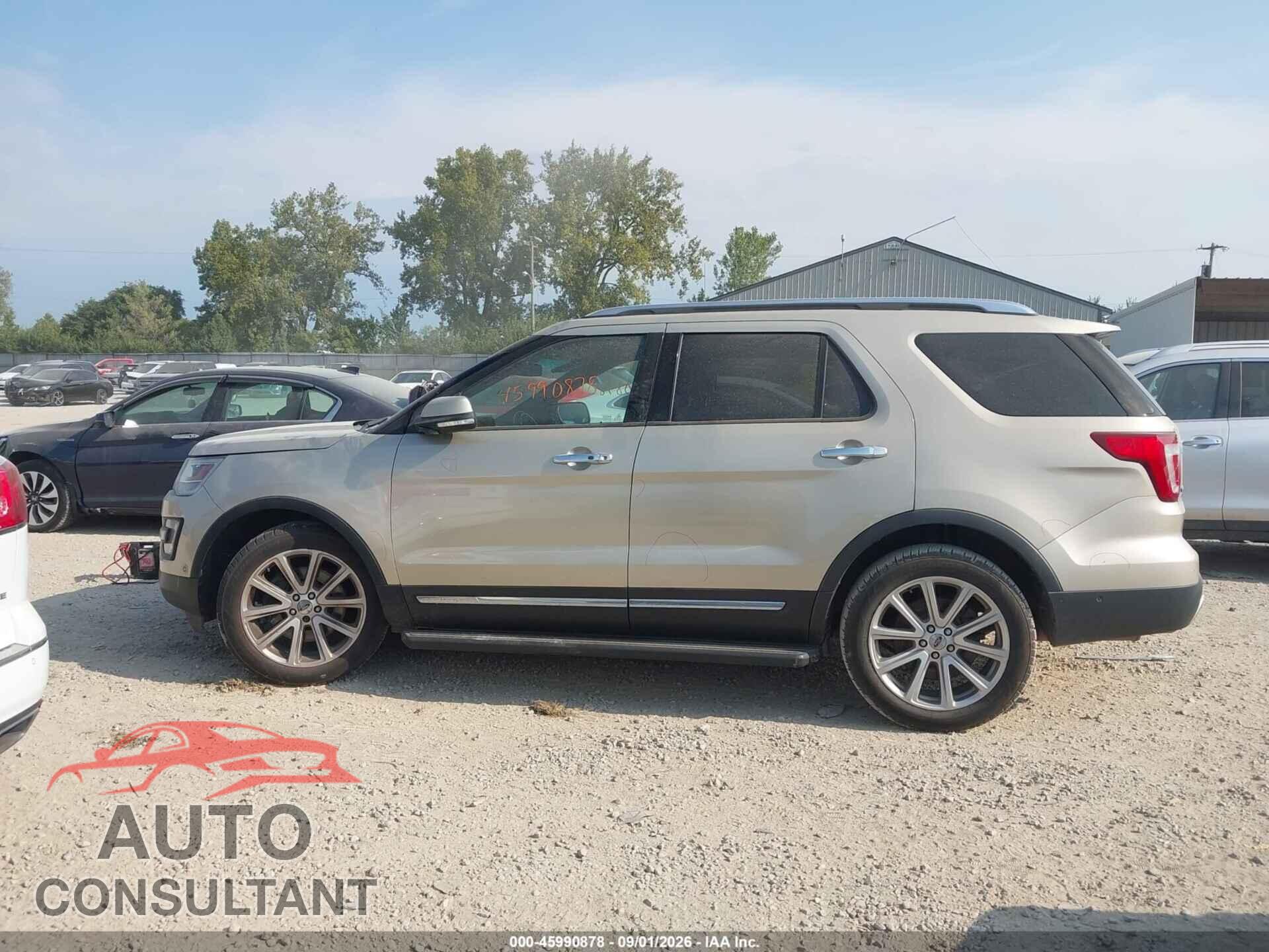 FORD EXPLORER 2017 - 1FM5K8F81HGB69857