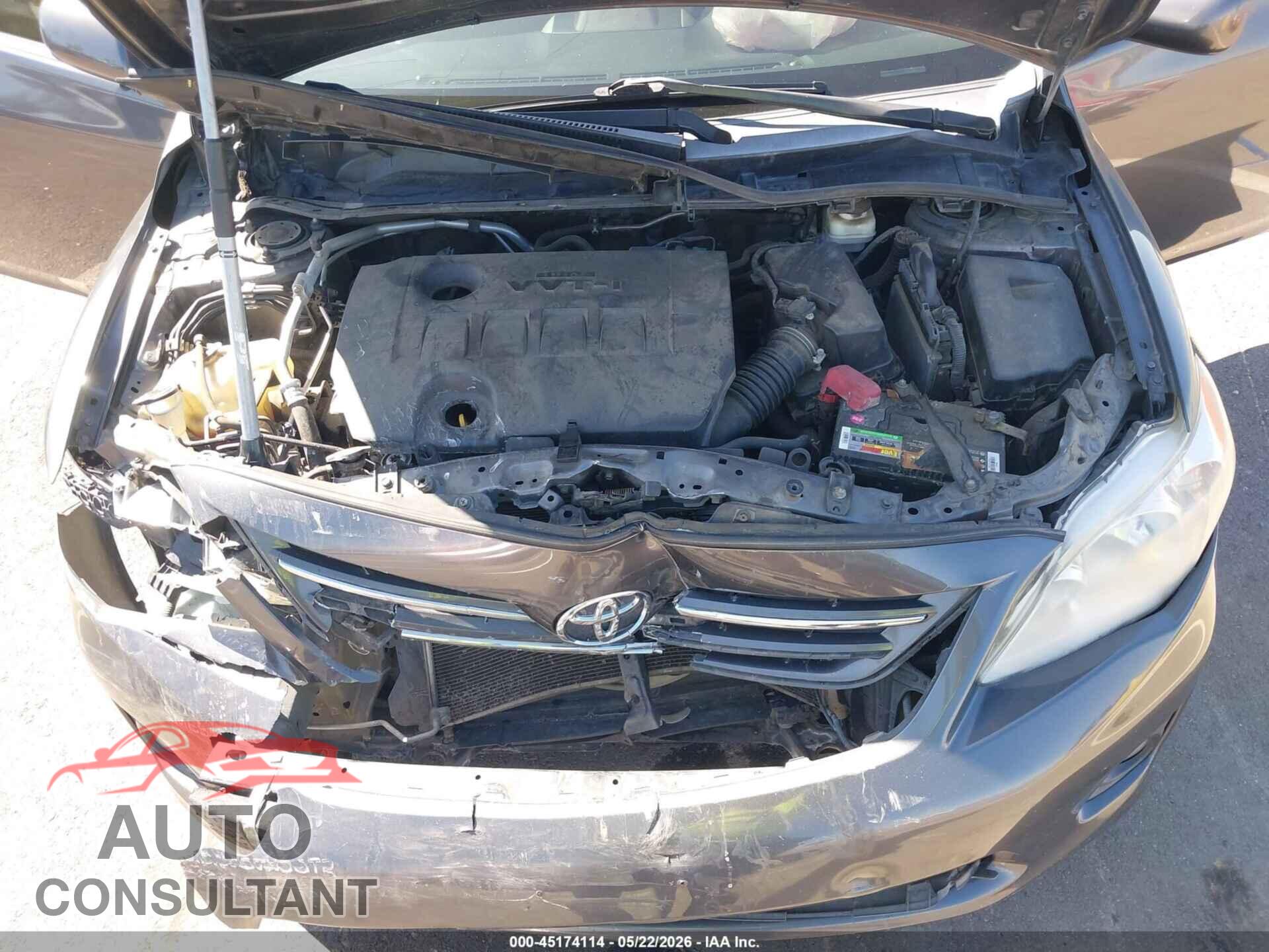 TOYOTA COROLLA 2013 - 5YFBU4EE7DP190982