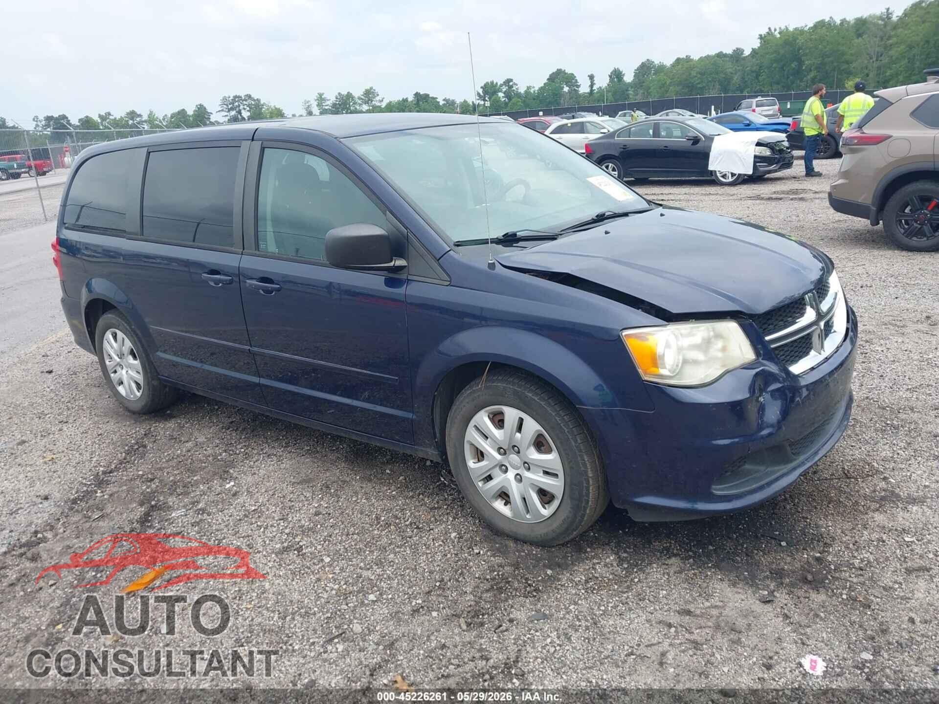 DODGE GRAND CARAVAN 2014 - 2C4RDGBG3ER374873
