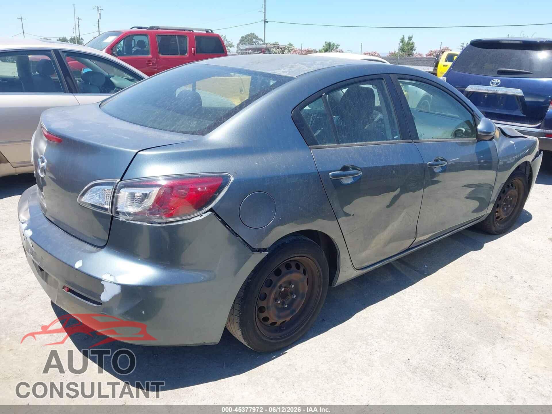 MAZDA MAZDA3 2012 - JM1BL1UG3C1677457