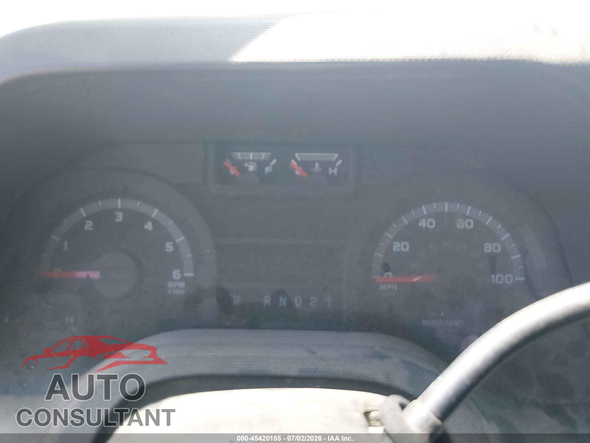FORD E-250 2009 - 1FTNE24L59DA00816