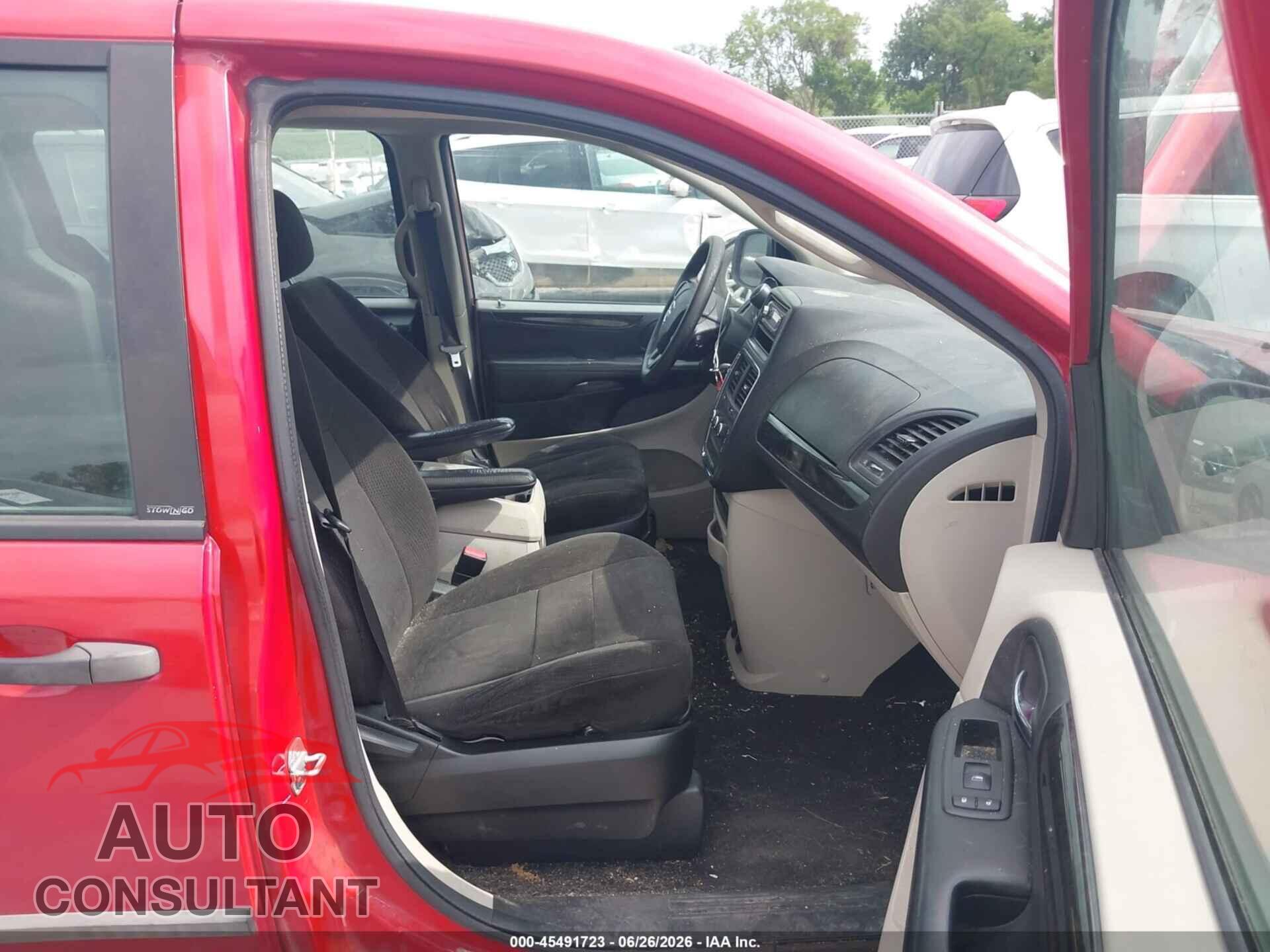 DODGE GRAND CARAVAN 2013 - 2C4RDGBGXDR543785