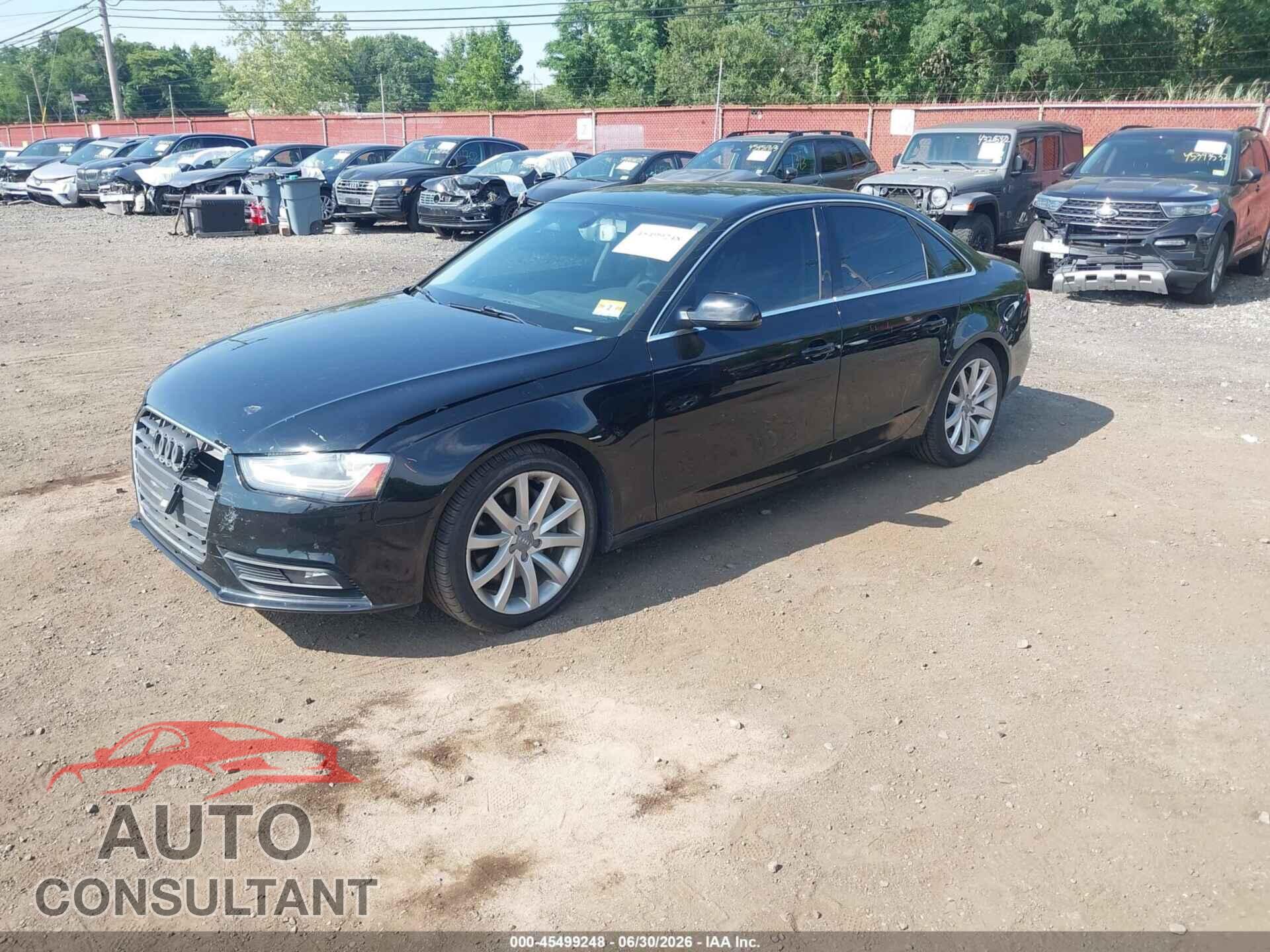 AUDI A4 2013 - WAUFFAFL0DN007049