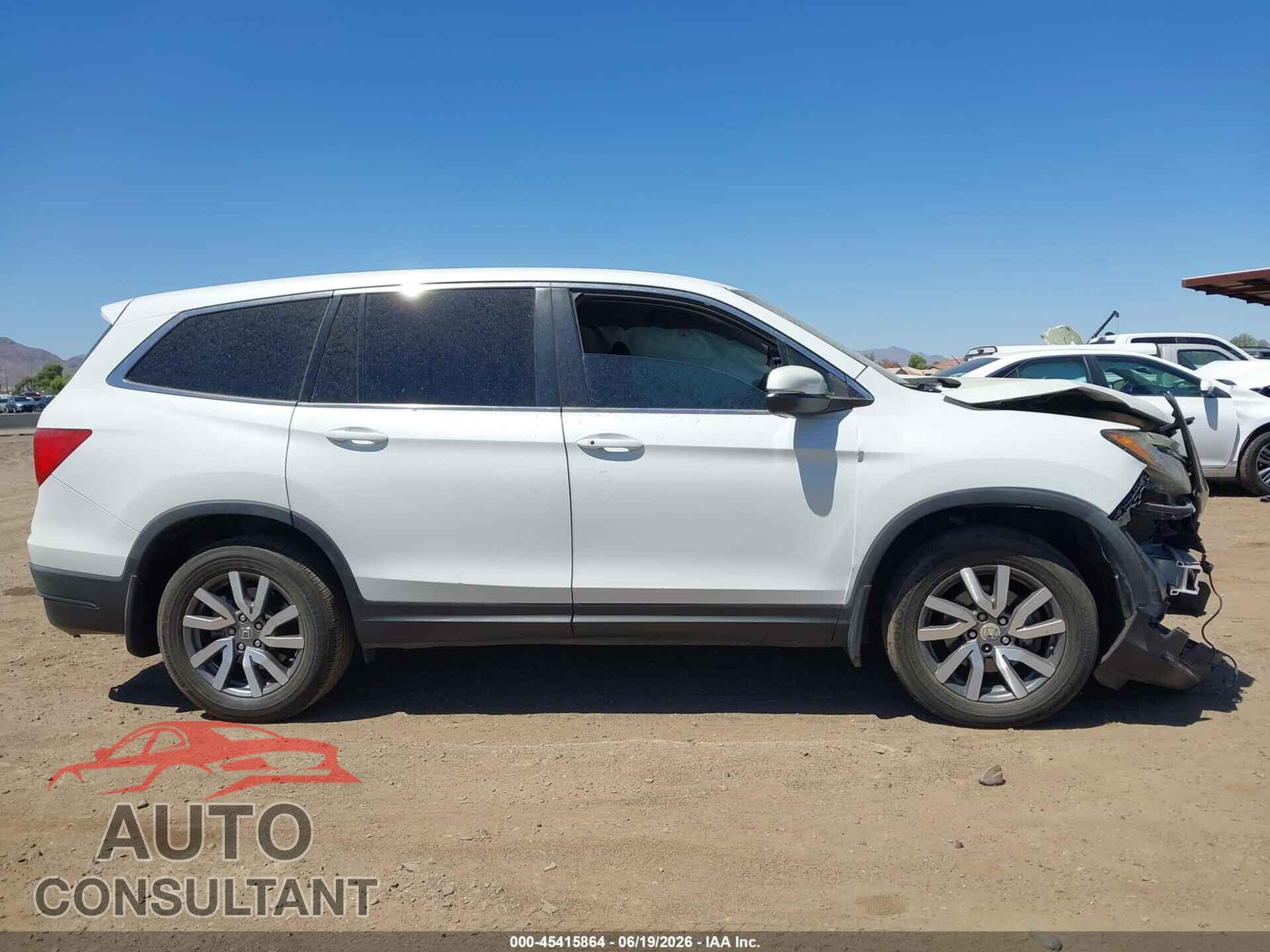 HONDA PILOT 2021 - 5FNYF5H30MB013688
