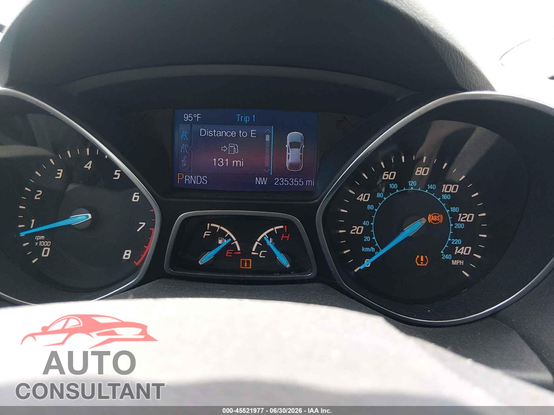 FORD ESCAPE 2013 - 1FMCU9G94DUD92694