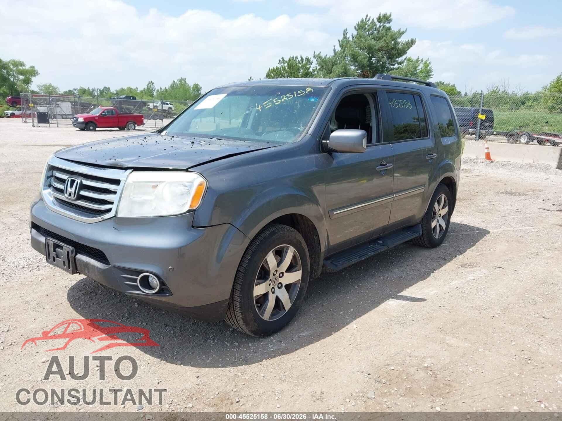 HONDA PILOT 2012 - 5FNYF4H98CB042739