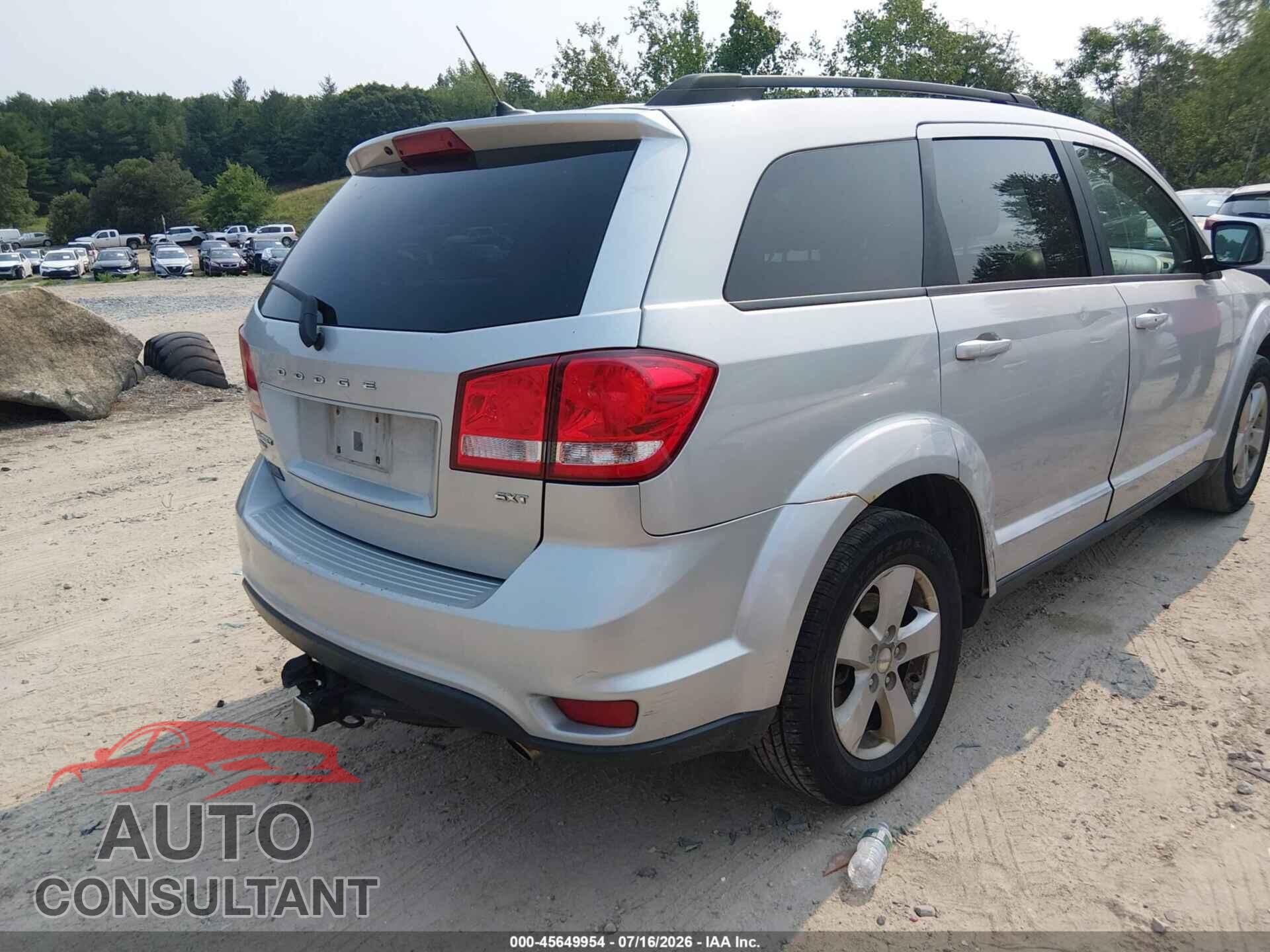 DODGE JOURNEY 2012 - 3C4PDDBG2CT369633