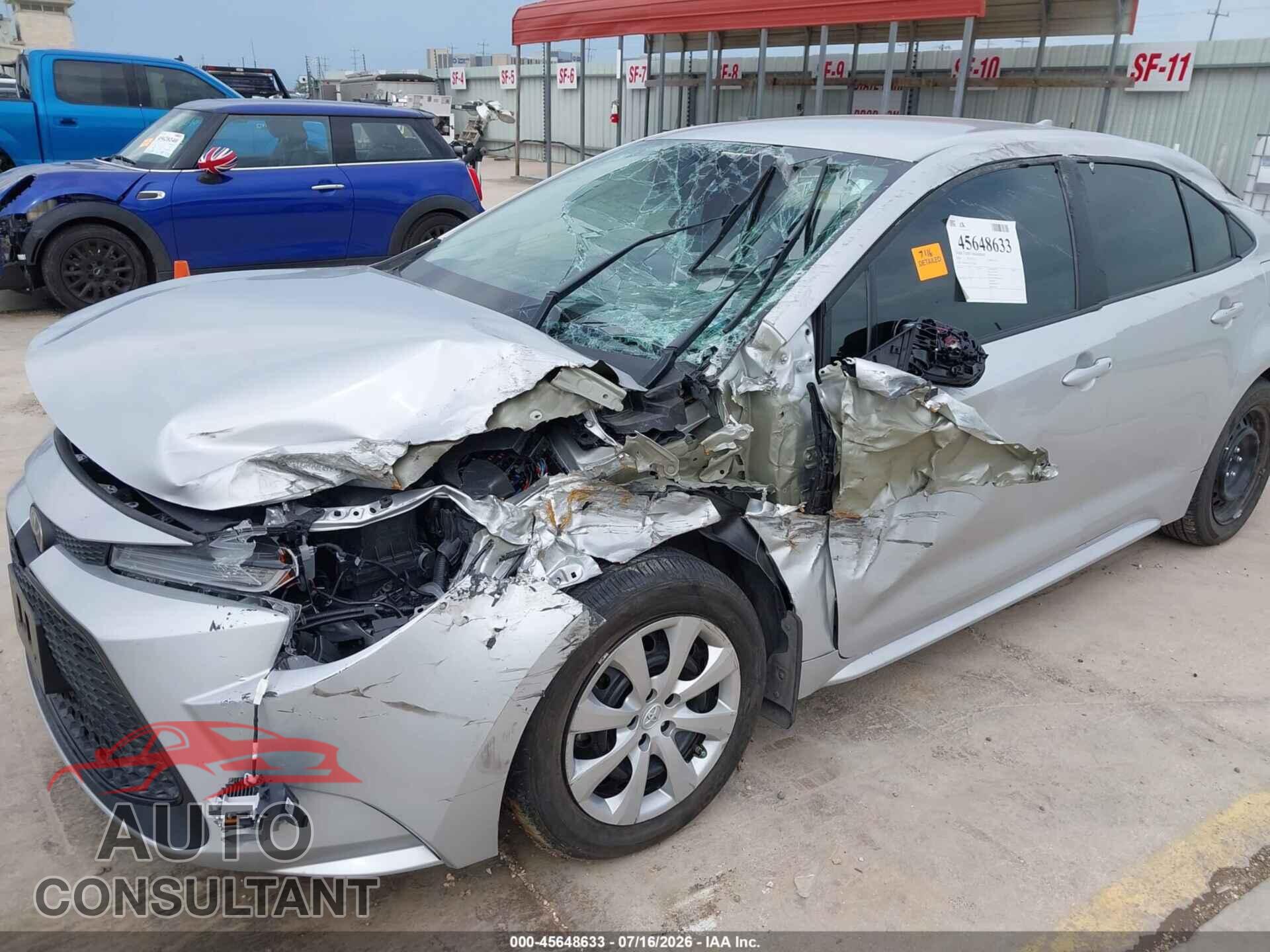 TOYOTA COROLLA 2020 - 5YFEPRAE2LP070416