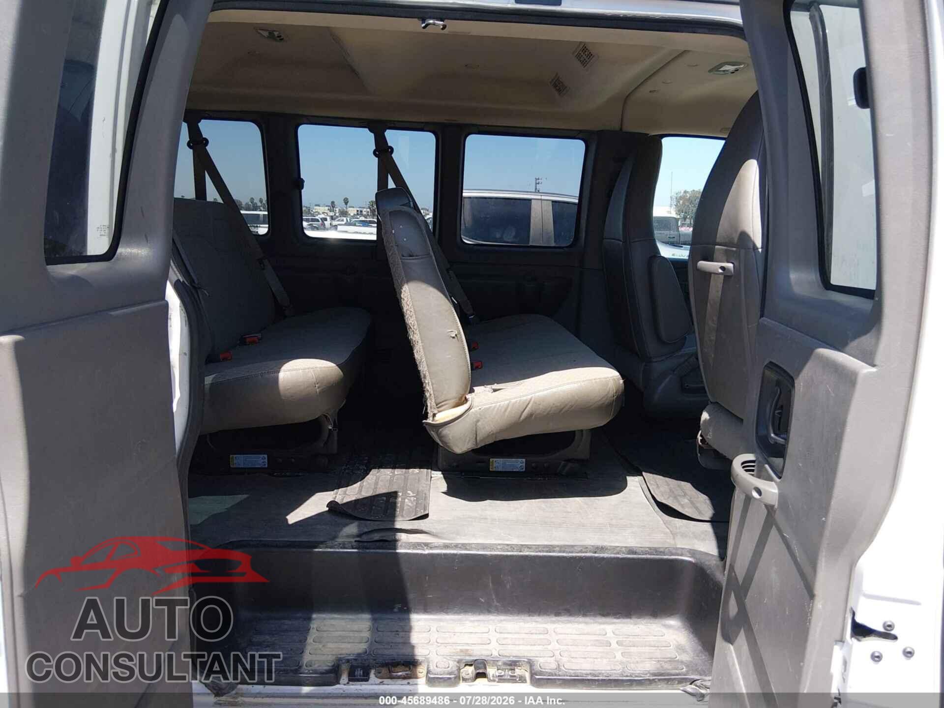 CHEVROLET EXPRESS 3500 2018 - 1GAZGPFG3J1300930