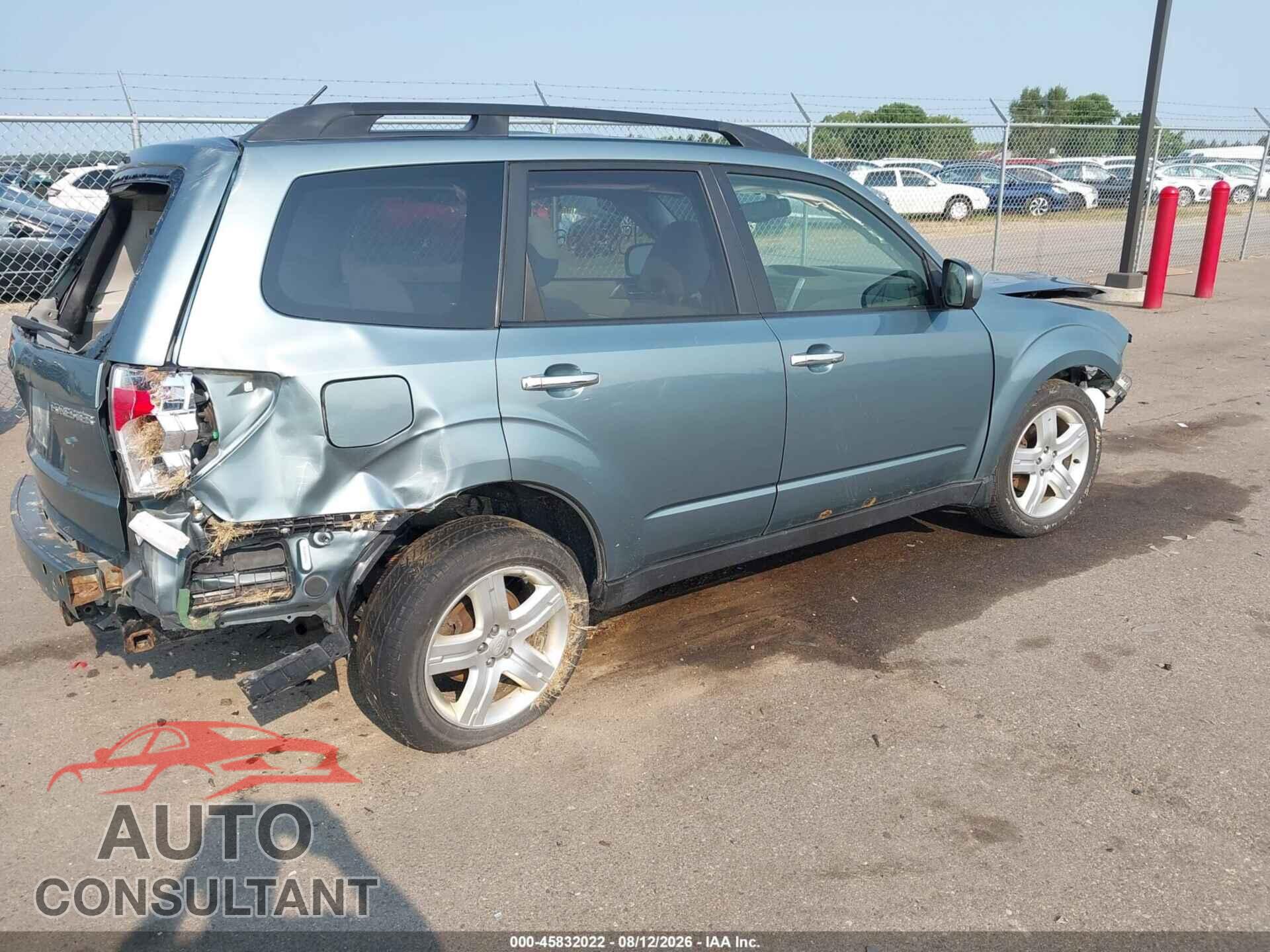 SUBARU FORESTER 2010 - JF2SH6CC4AH900060