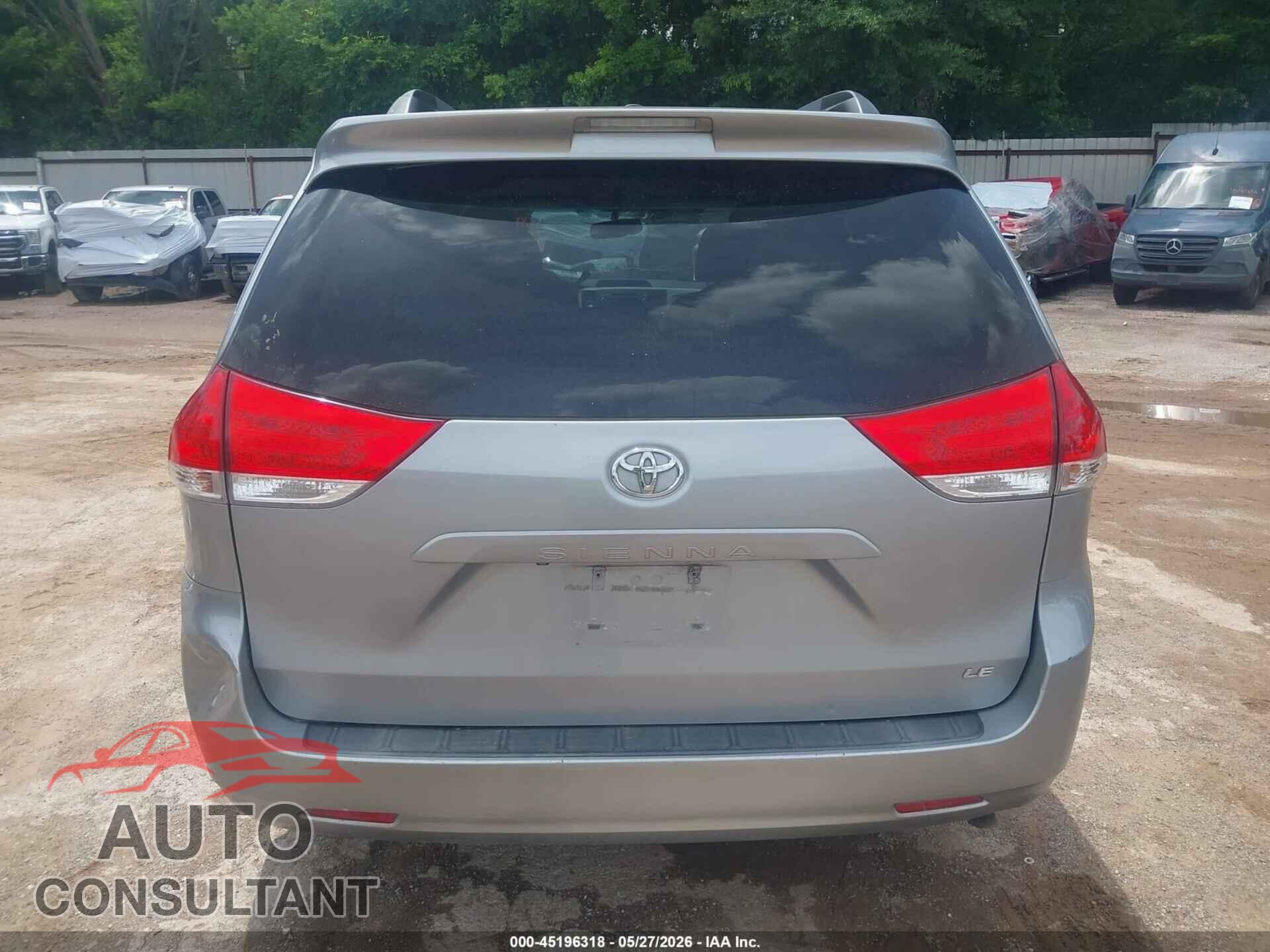 TOYOTA SIENNA 2014 - 5TDKK3DC6ES515355