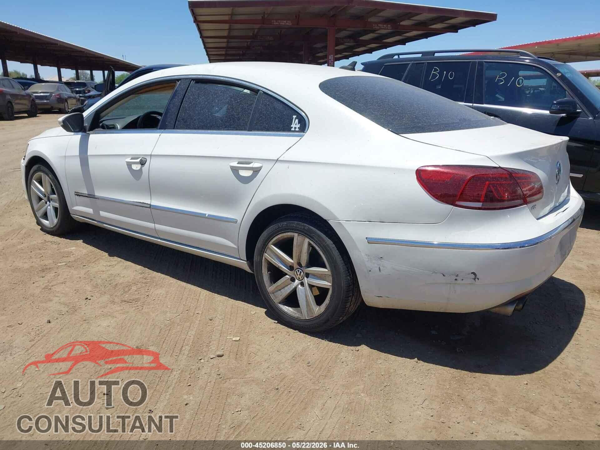 VOLKSWAGEN CC 2013 - WVWAP7AN4DE509231