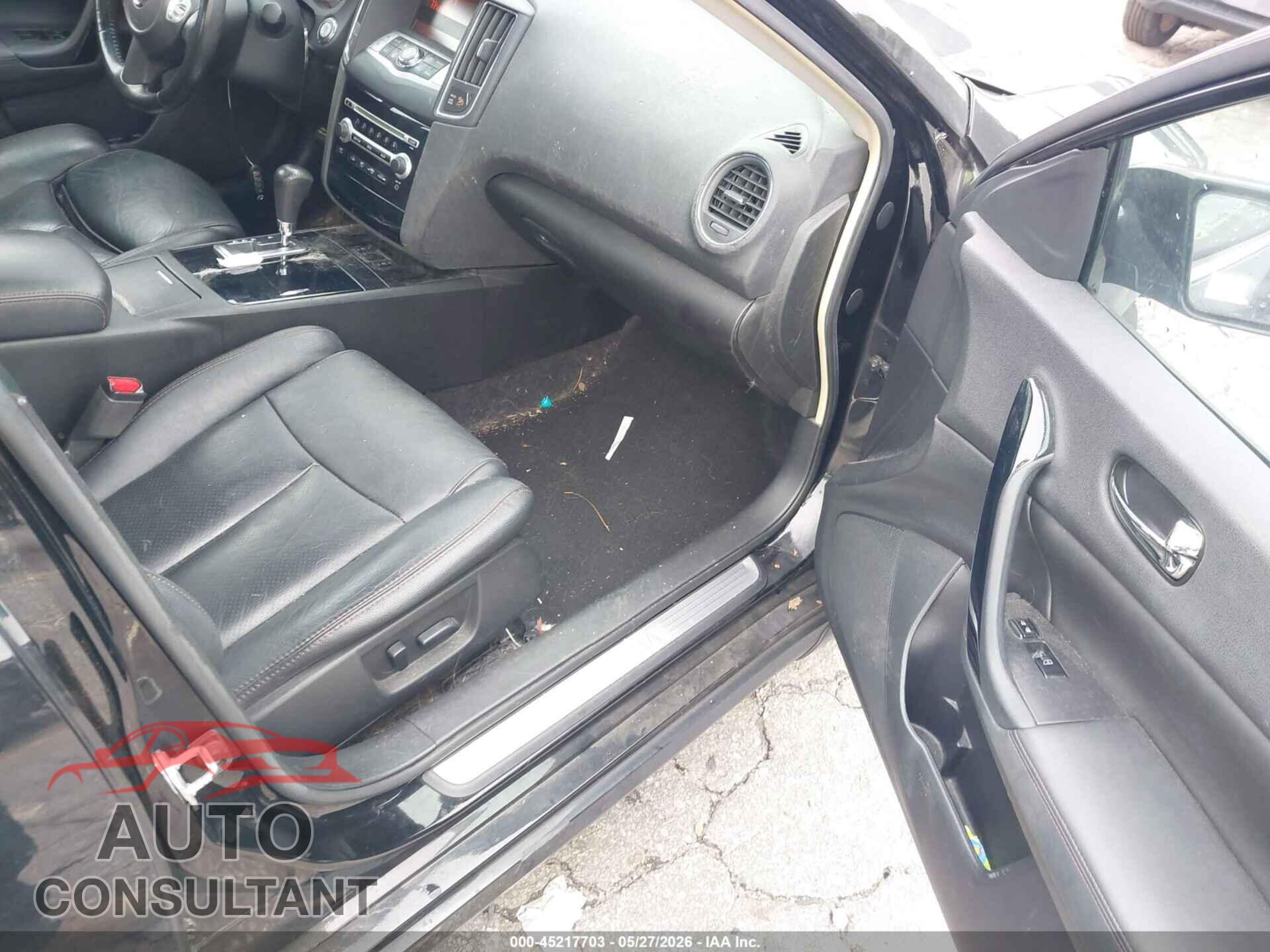 NISSAN MAXIMA 2011 - 1N4AA5AP7BC831903