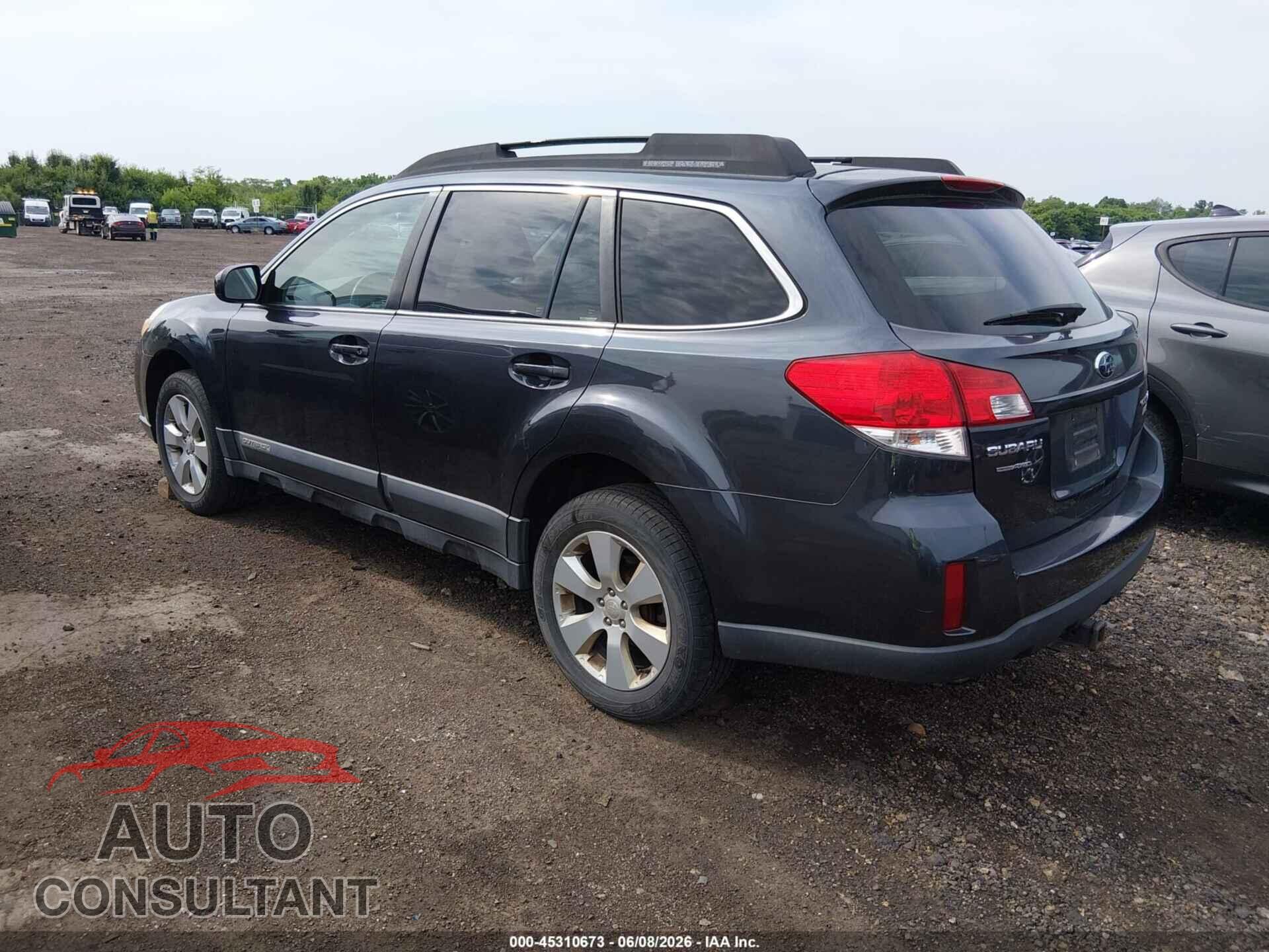 SUBARU OUTBACK 2010 - 4S4BRBBC4A3353144