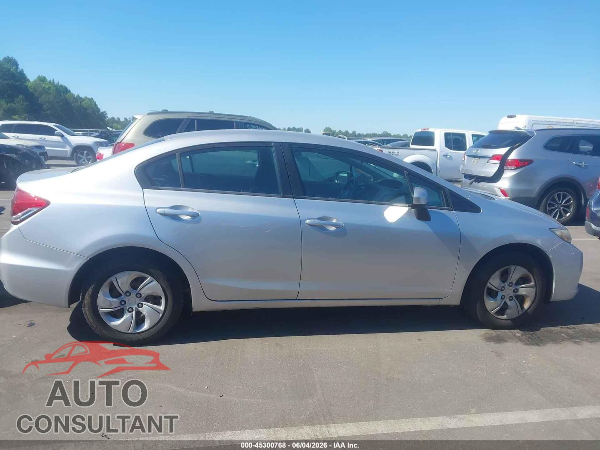 HONDA CIVIC 2014 - 19XFB2F51EE271585