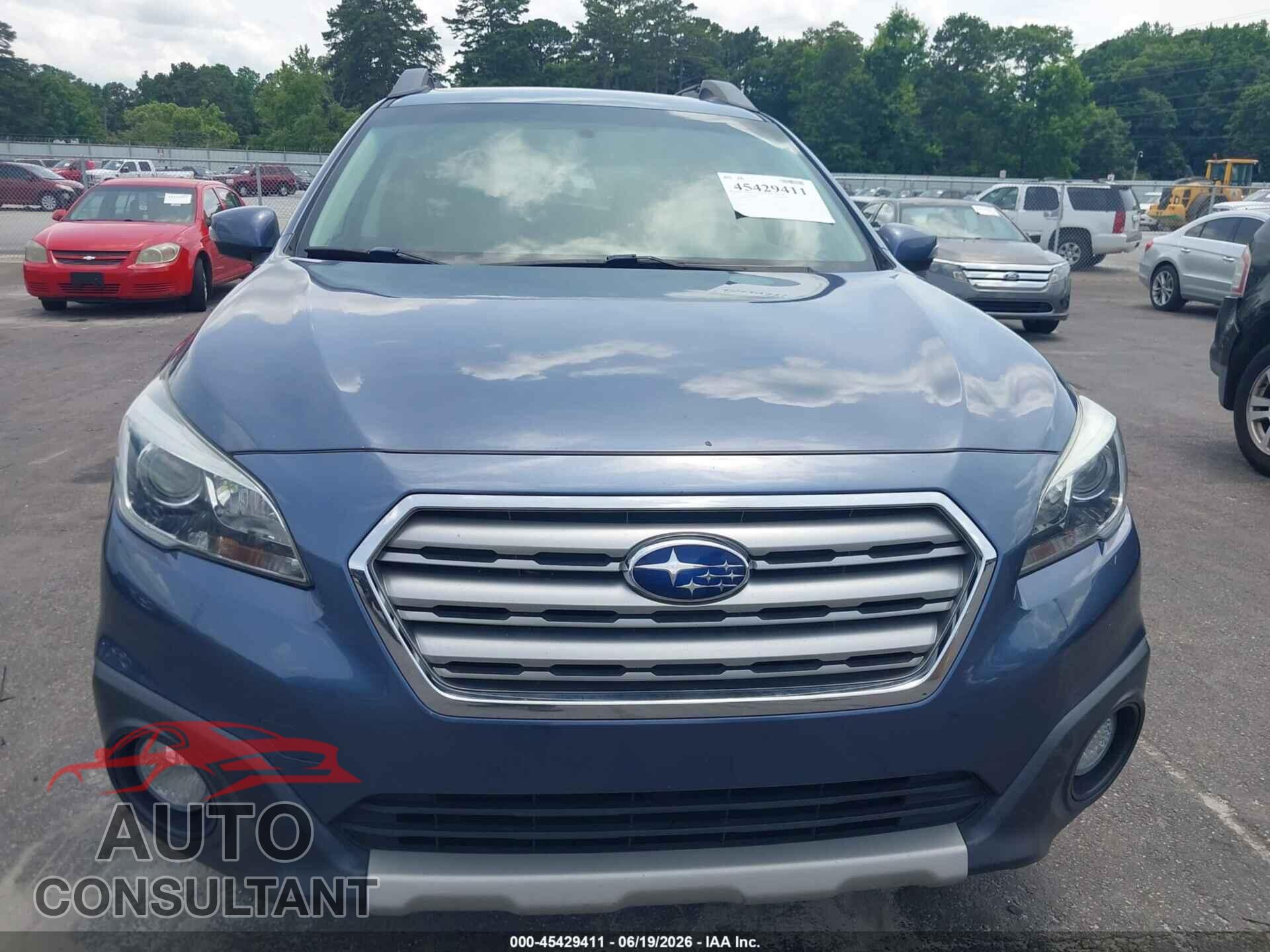 SUBARU OUTBACK 2015 - 4S4BSBLC5F3319255
